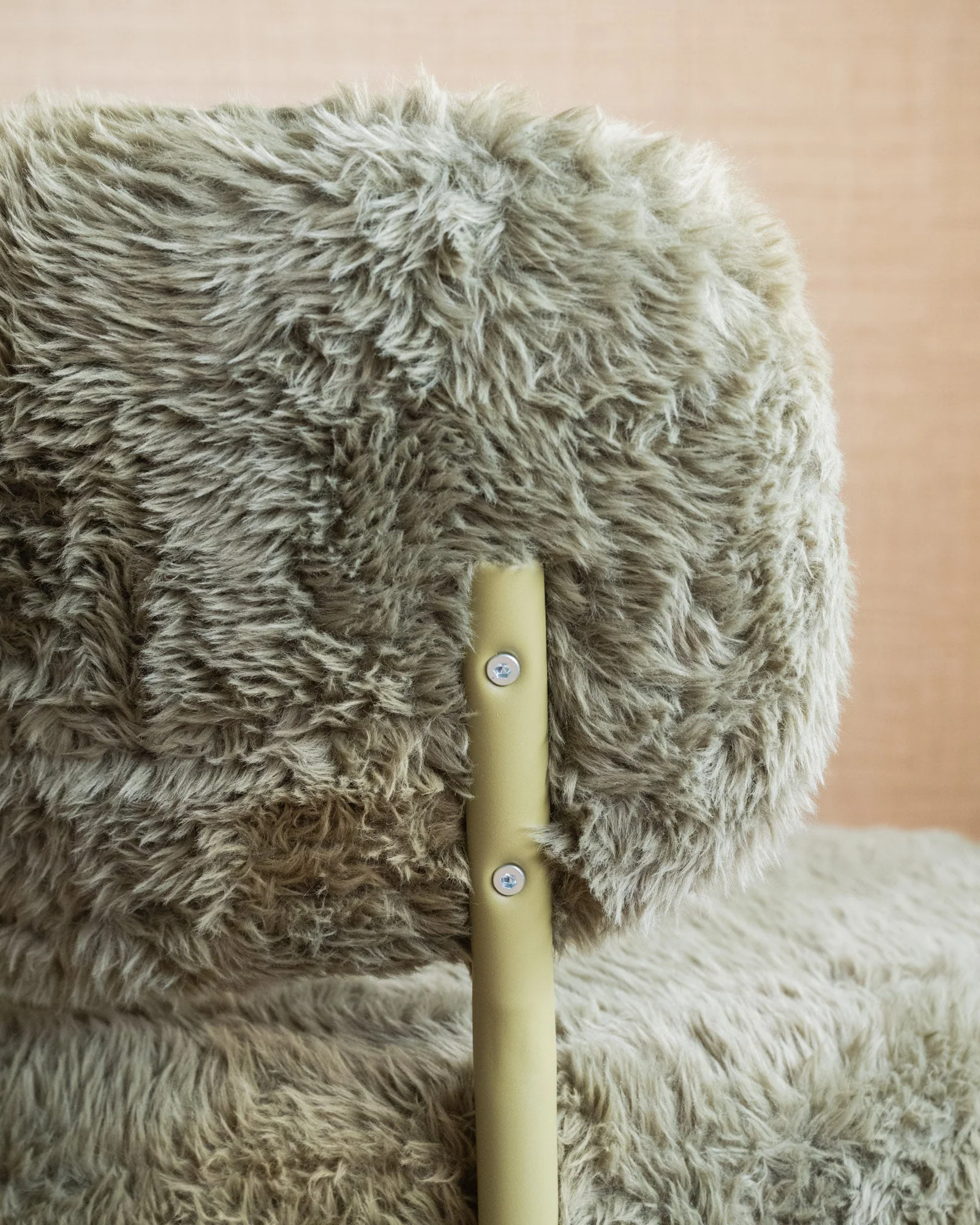 Swivel Chair Furlo Furry Olive Green - Image 5