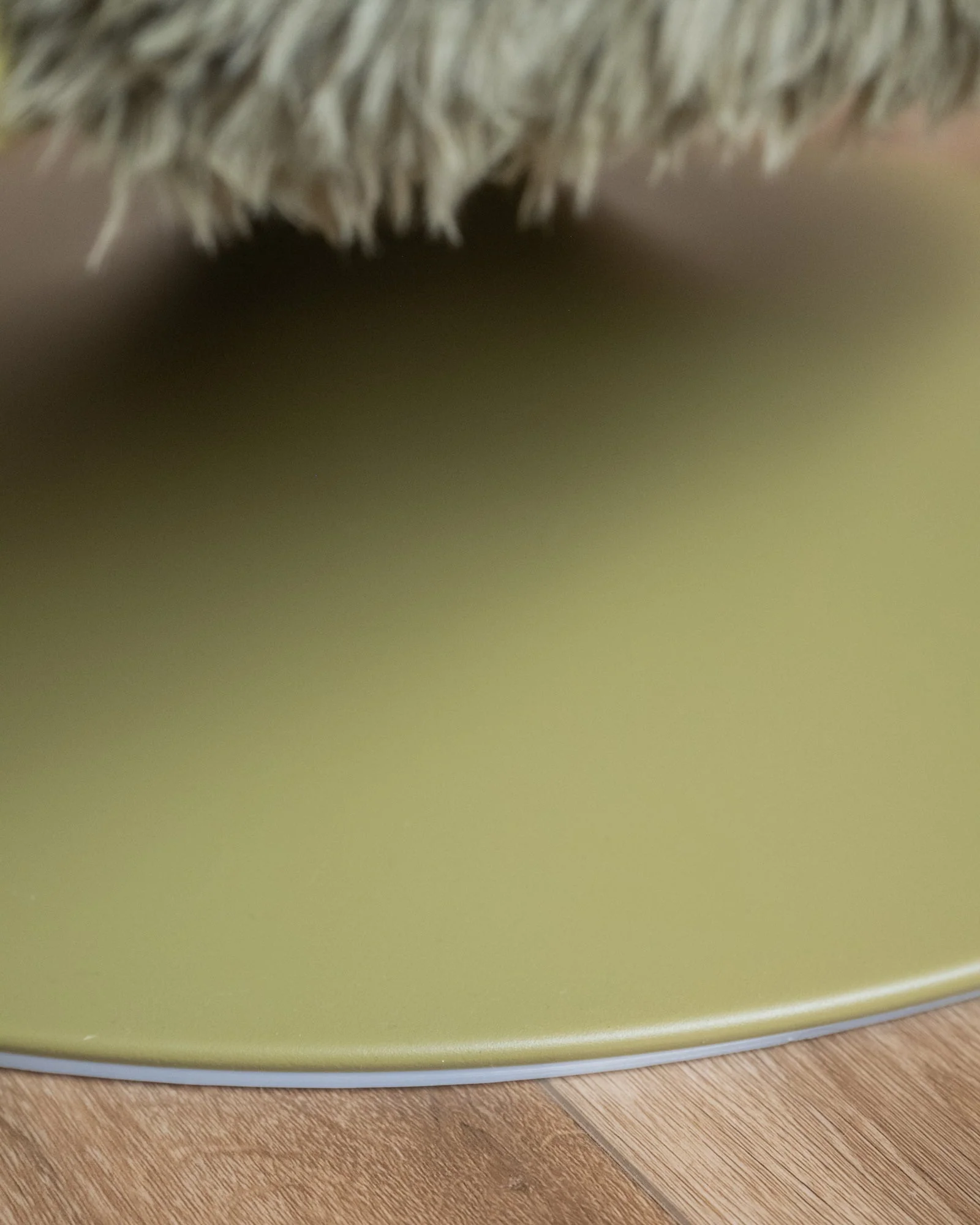 Swivel Chair Furlo Furry Olive Green - Image 6