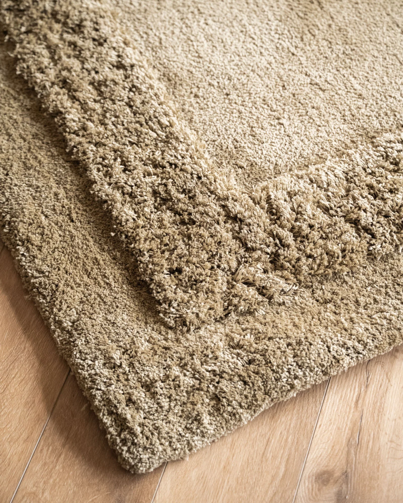 Hand-Tufted Vloerkleed Olive Green - Image 7