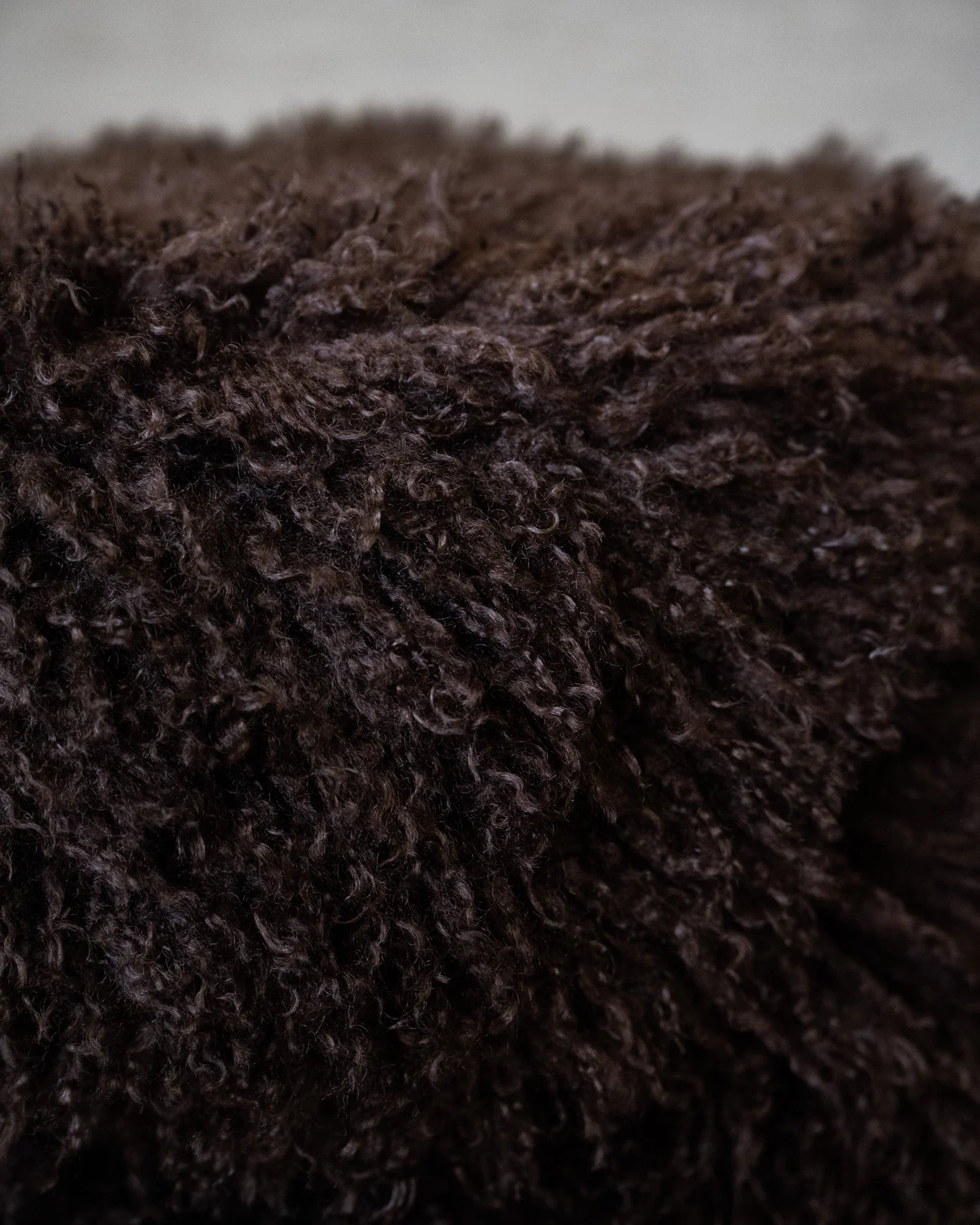 Stool Doodly Furry Brown - Image 6