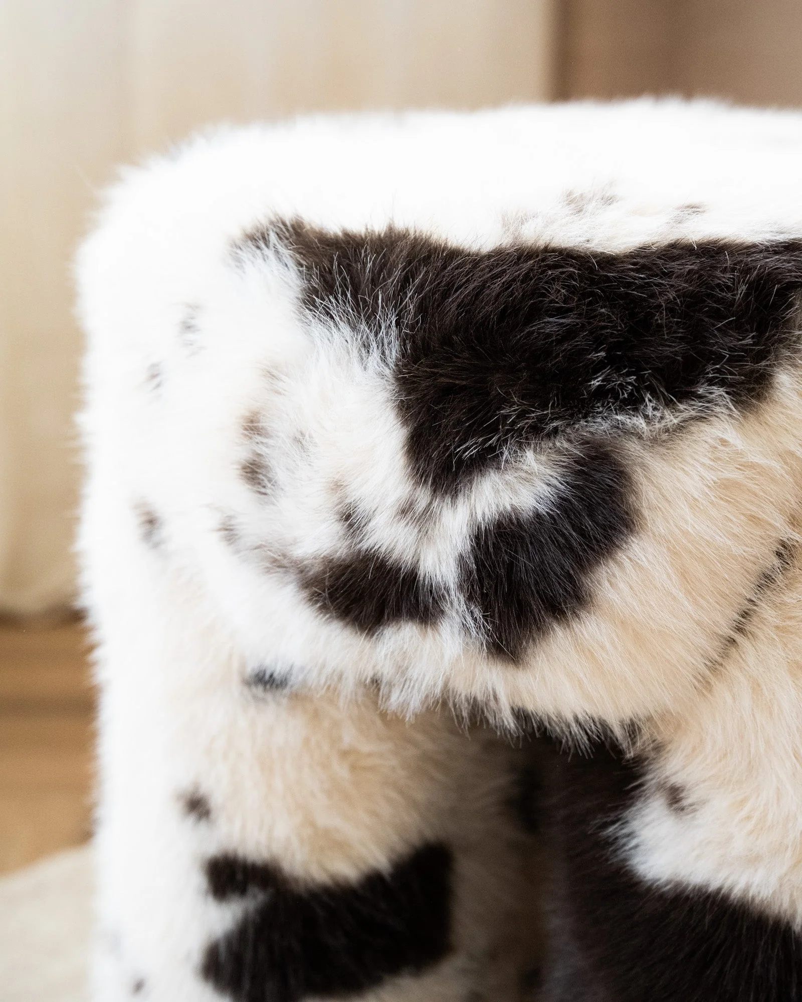 Pouf Beige/Brown Animal - Image 7