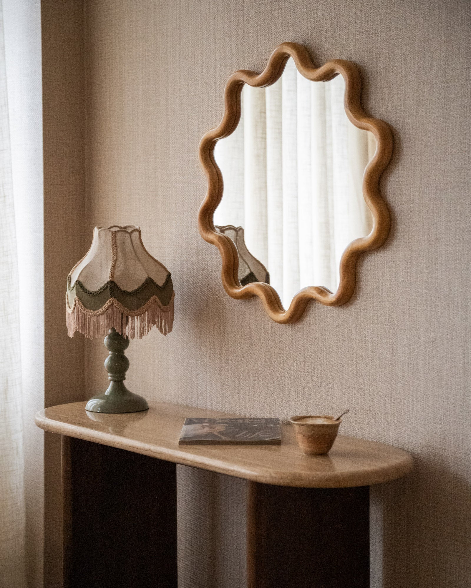 Table Lamp Fringaloo Green - Image 4
