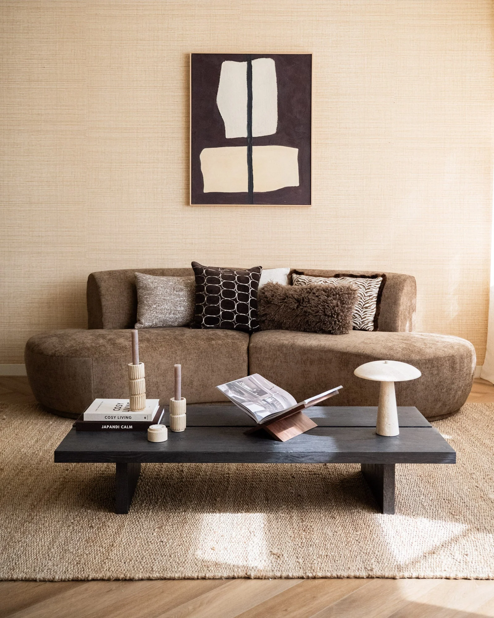 Table Lamp Trave Travertine - Image 7