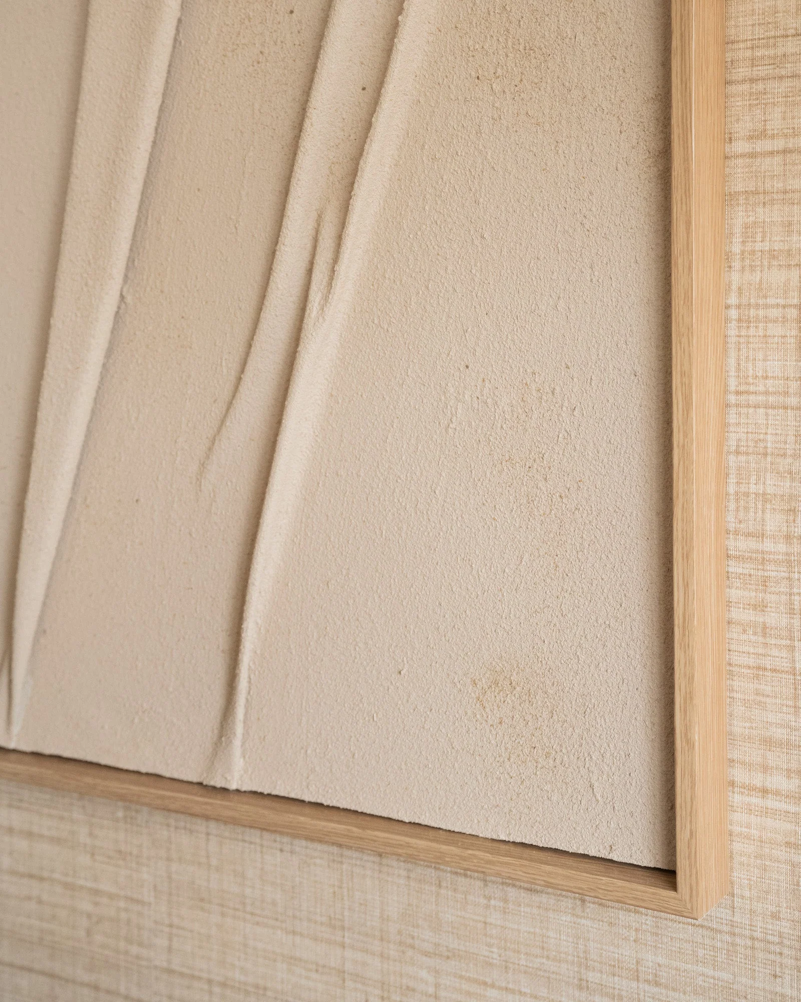 X-Large Wall Art Veck Beige - Image 6