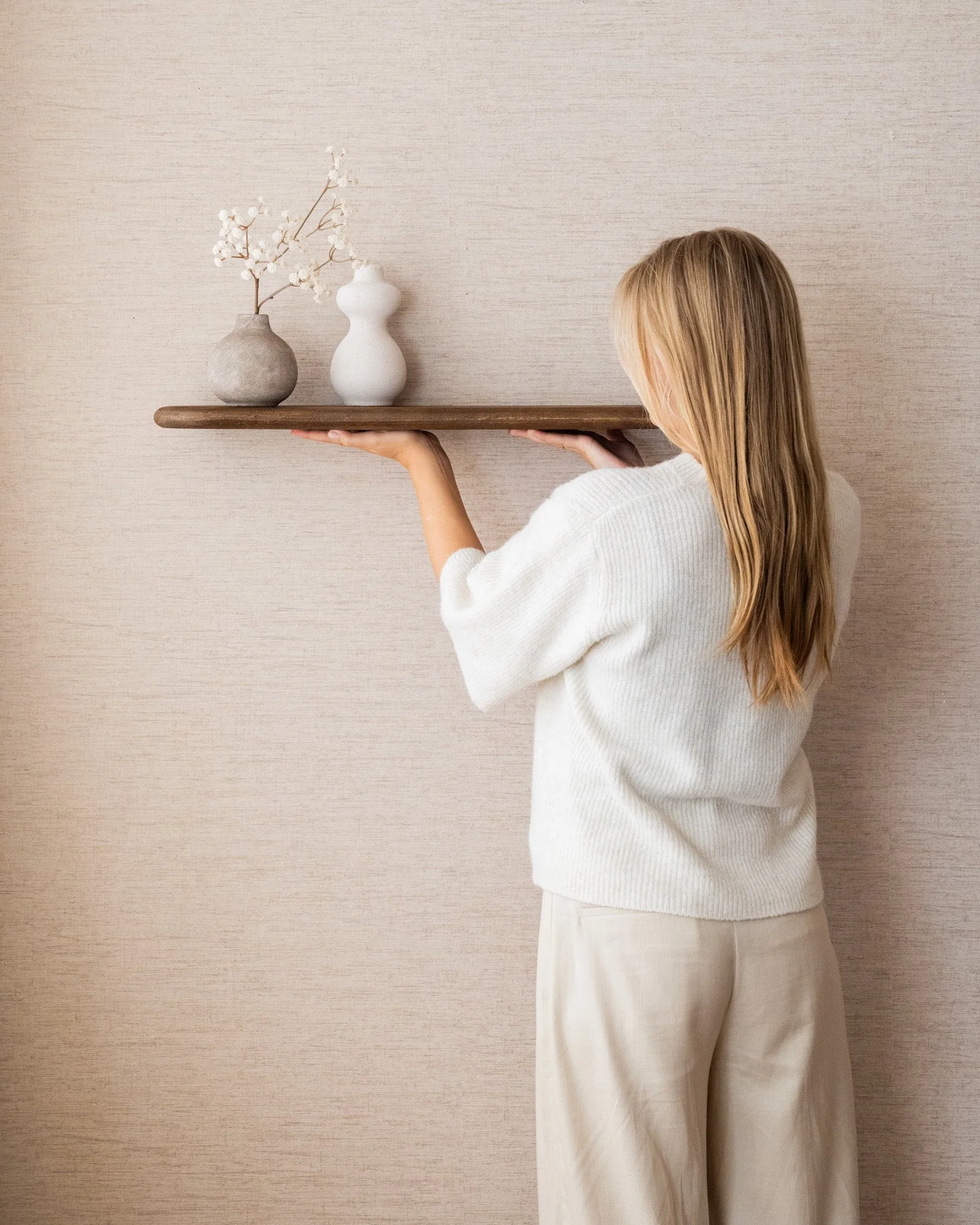 Wandplank Hout Bruin - Image 3