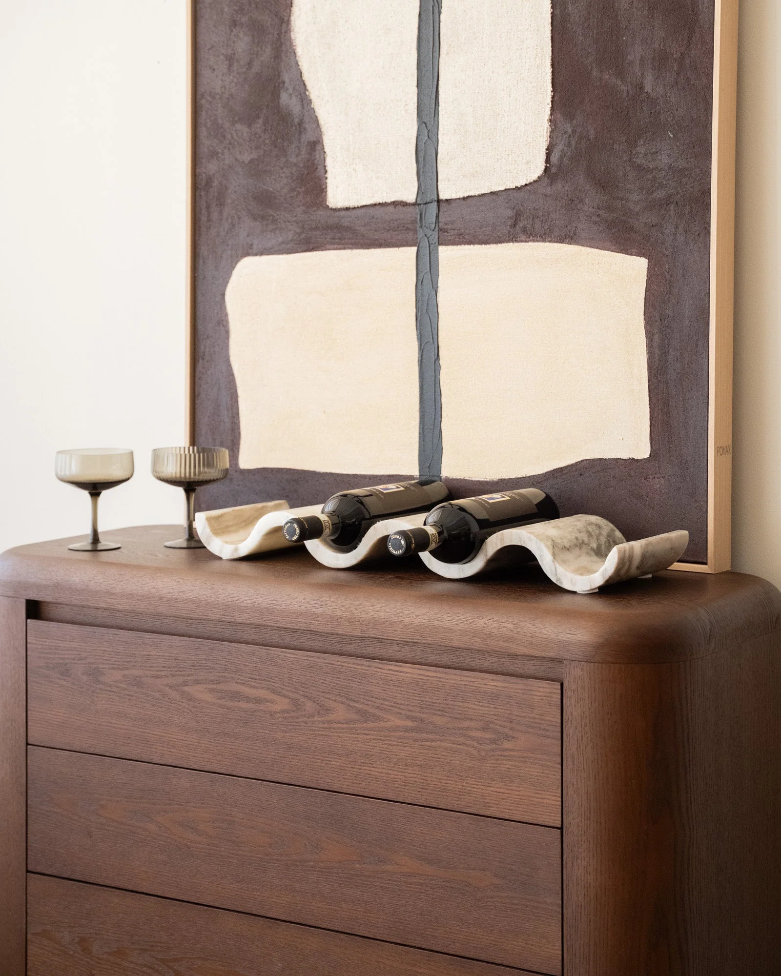 Wine Bottle Holder Marble Airen - Image 3