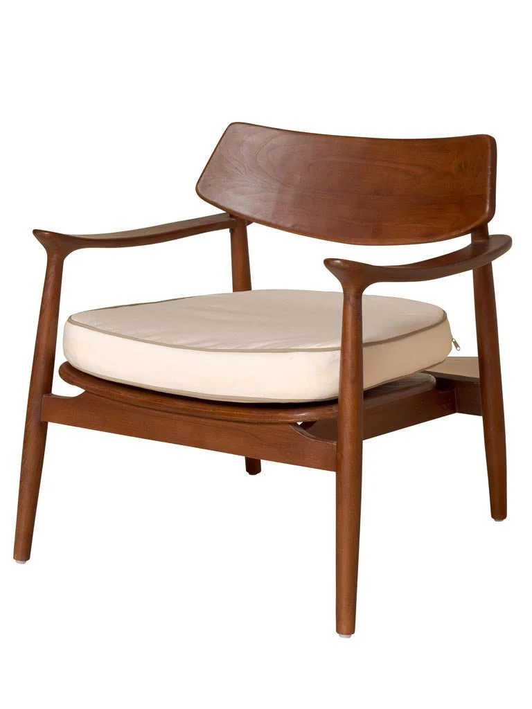 Armchair Mocha Caicos Teak Wood - Image 7