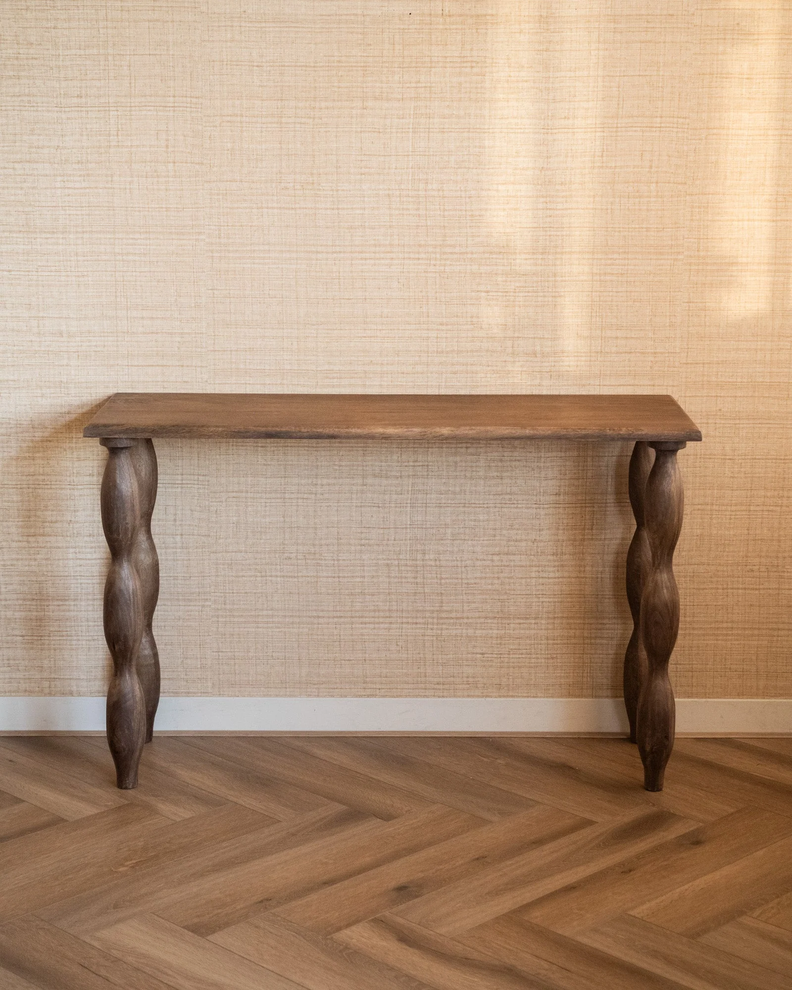 Wall Table Fusain Mango Wood - Image 3