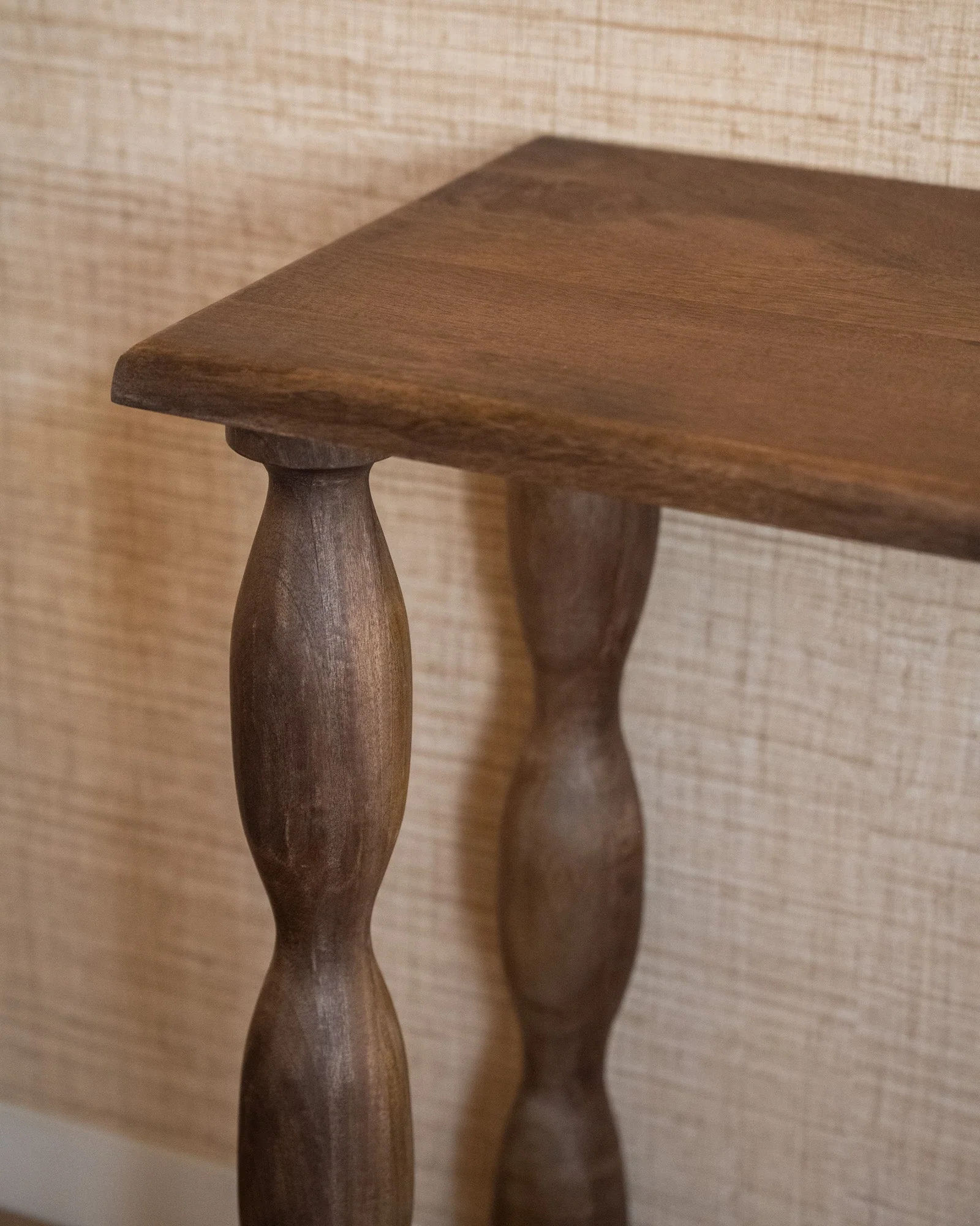Wall Table Fusain Mango Wood - Image 4
