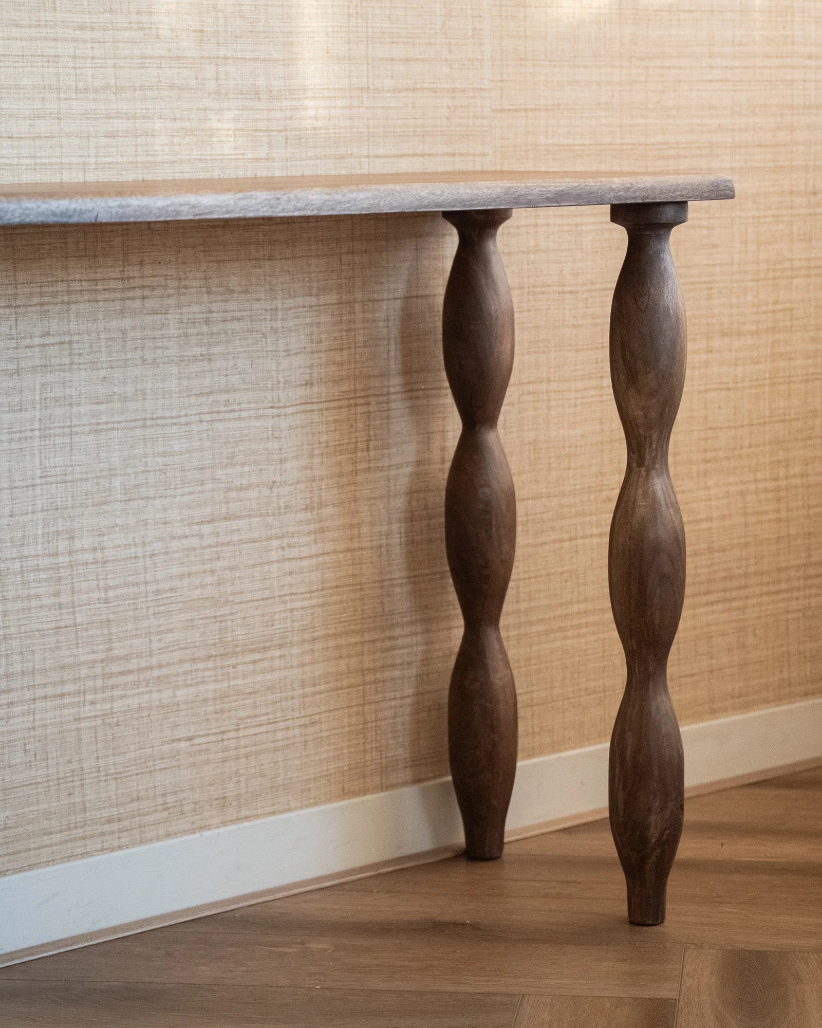 Wall Table Fusain Mango Wood - Image 5