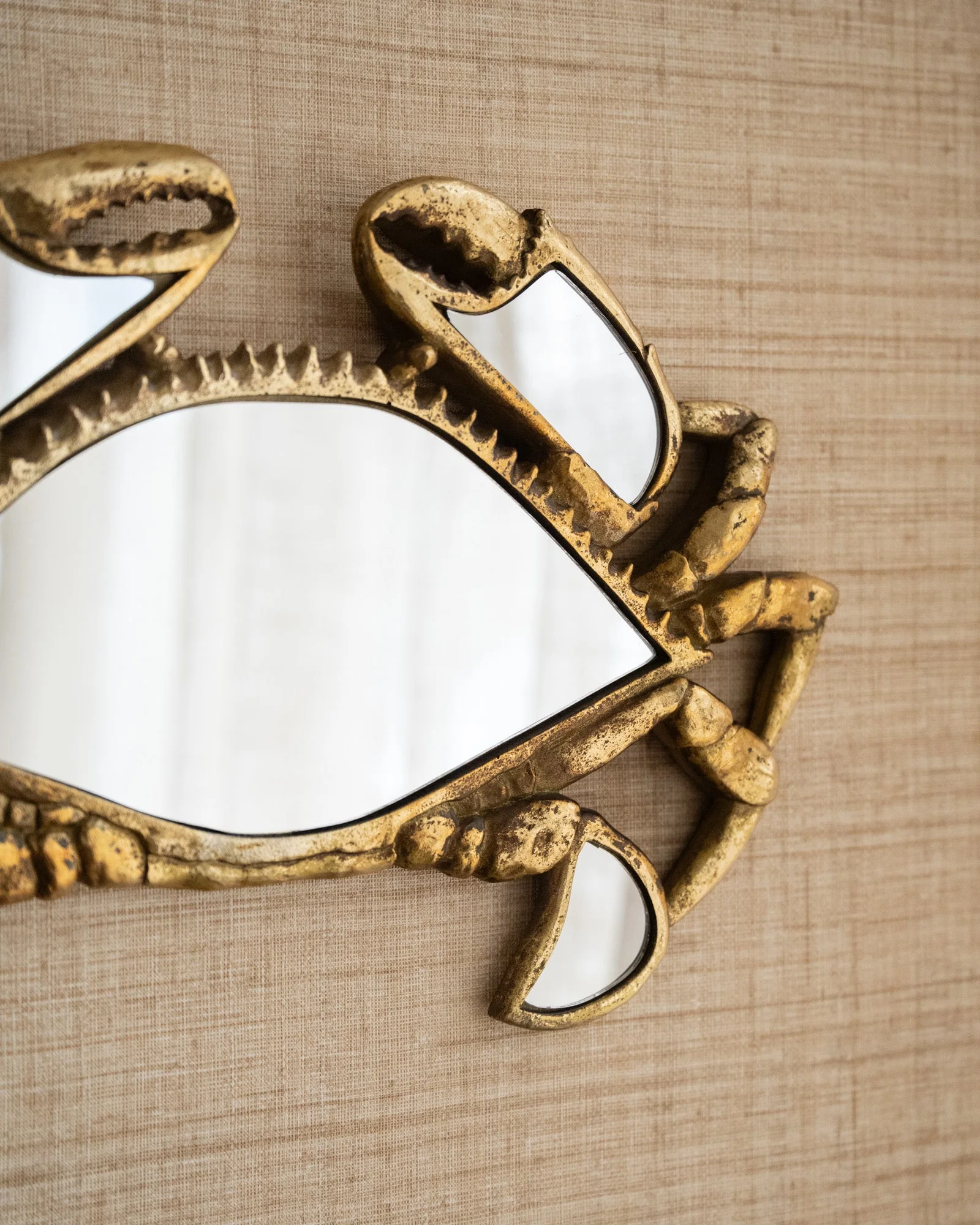 Spiegel Crab Goud - Image 5