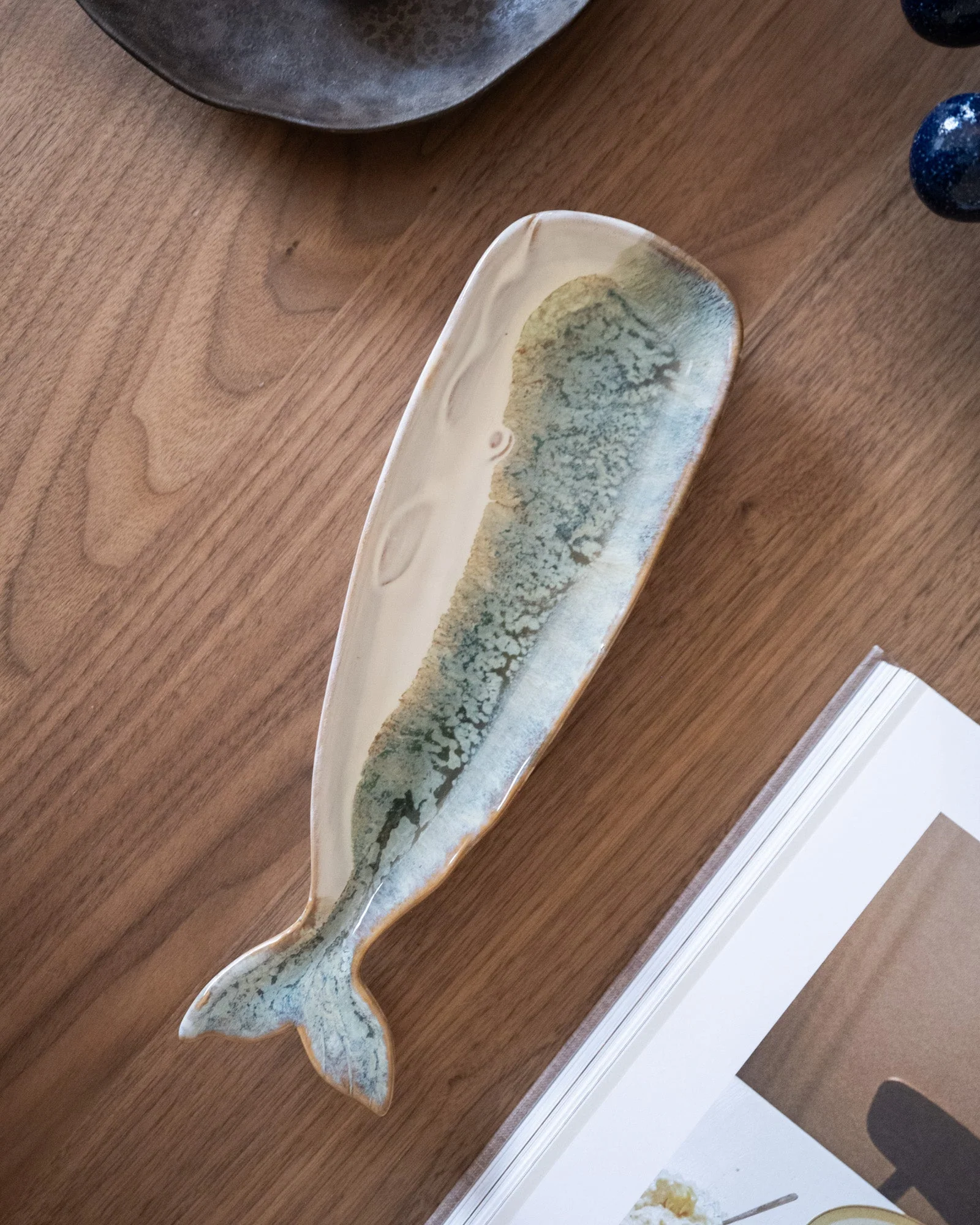 Tray Ceramic Whale