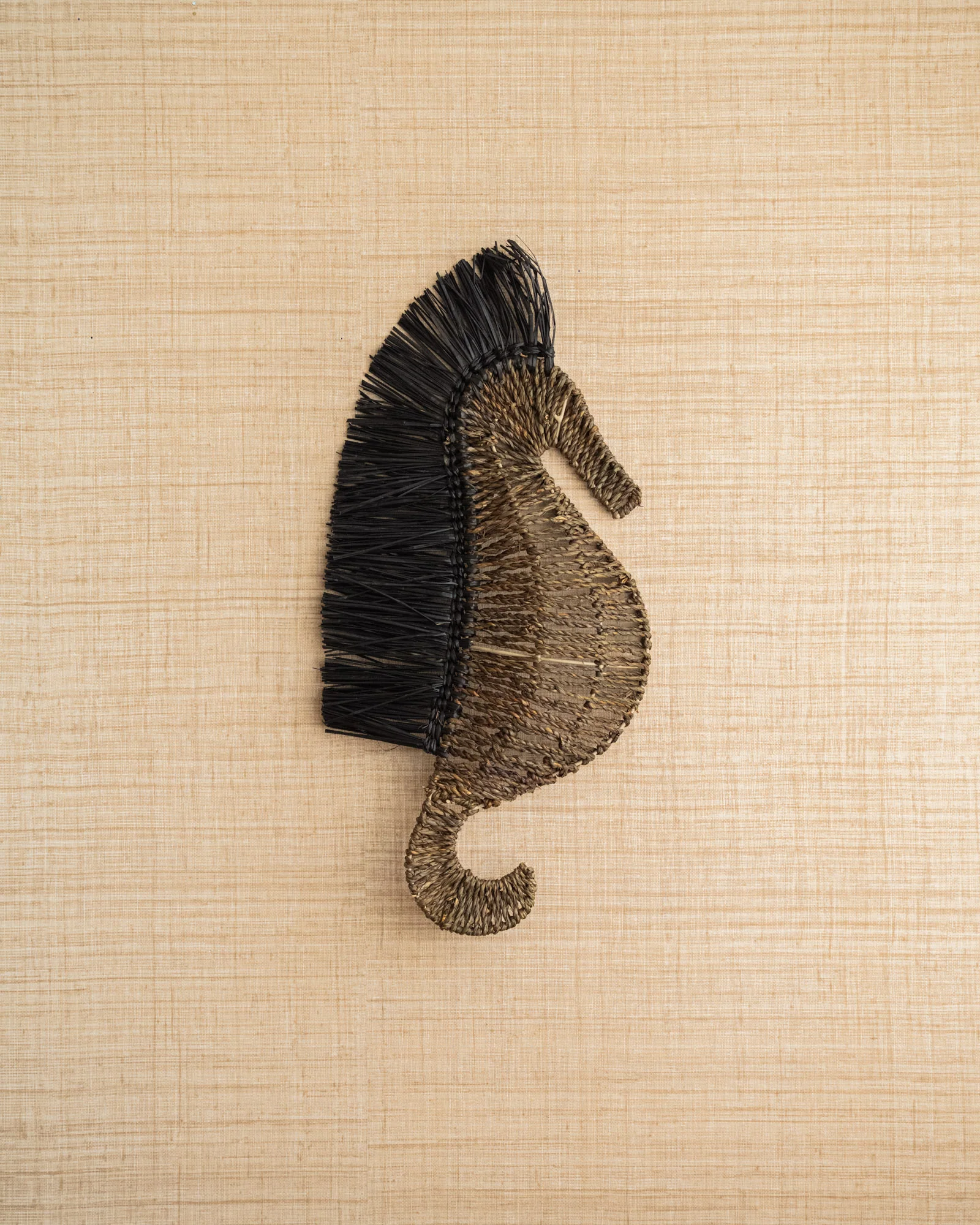 Wall Deco Seahorse Raffia - Image 8