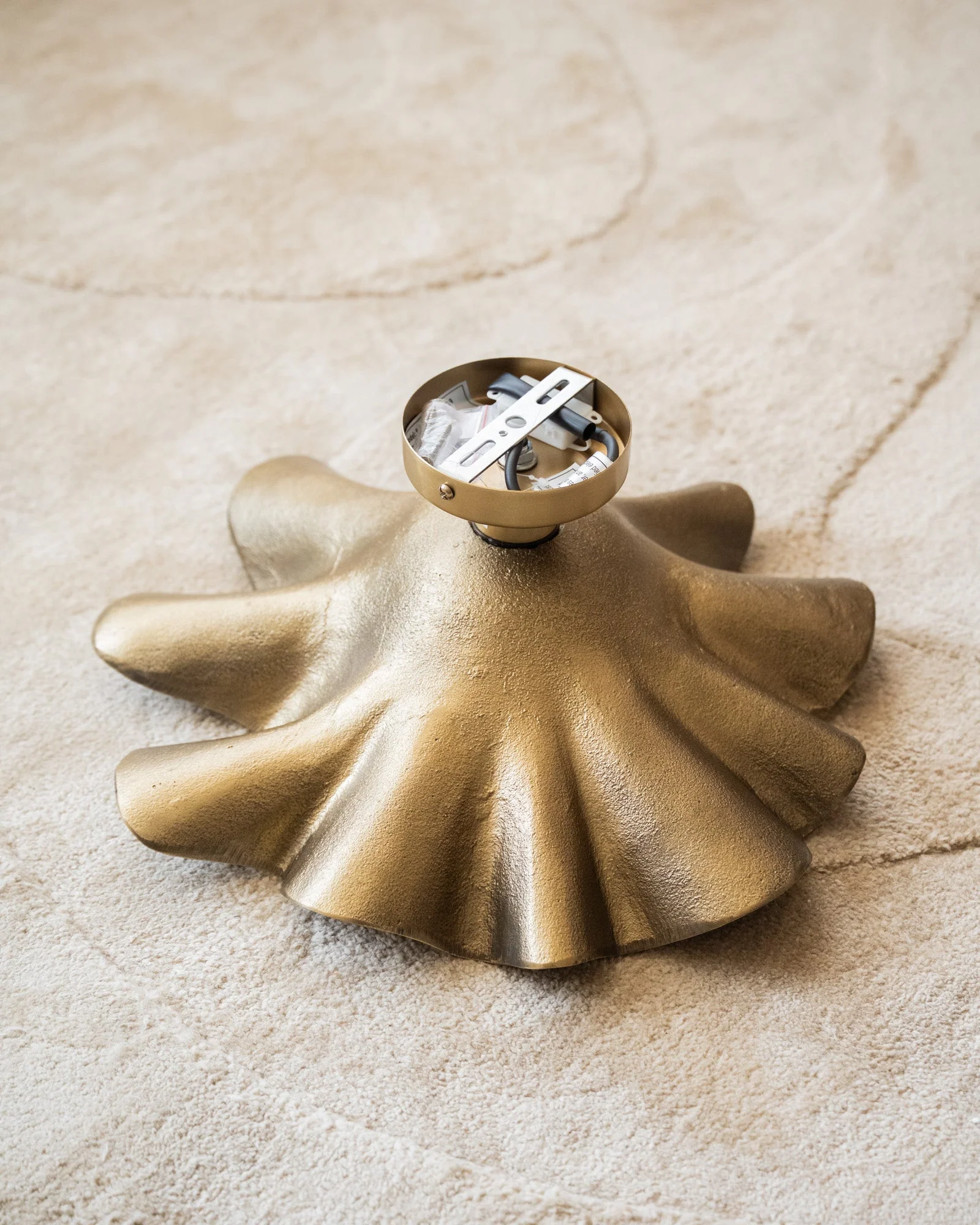 Wall Lamp Splash Antique Gold - Image 9