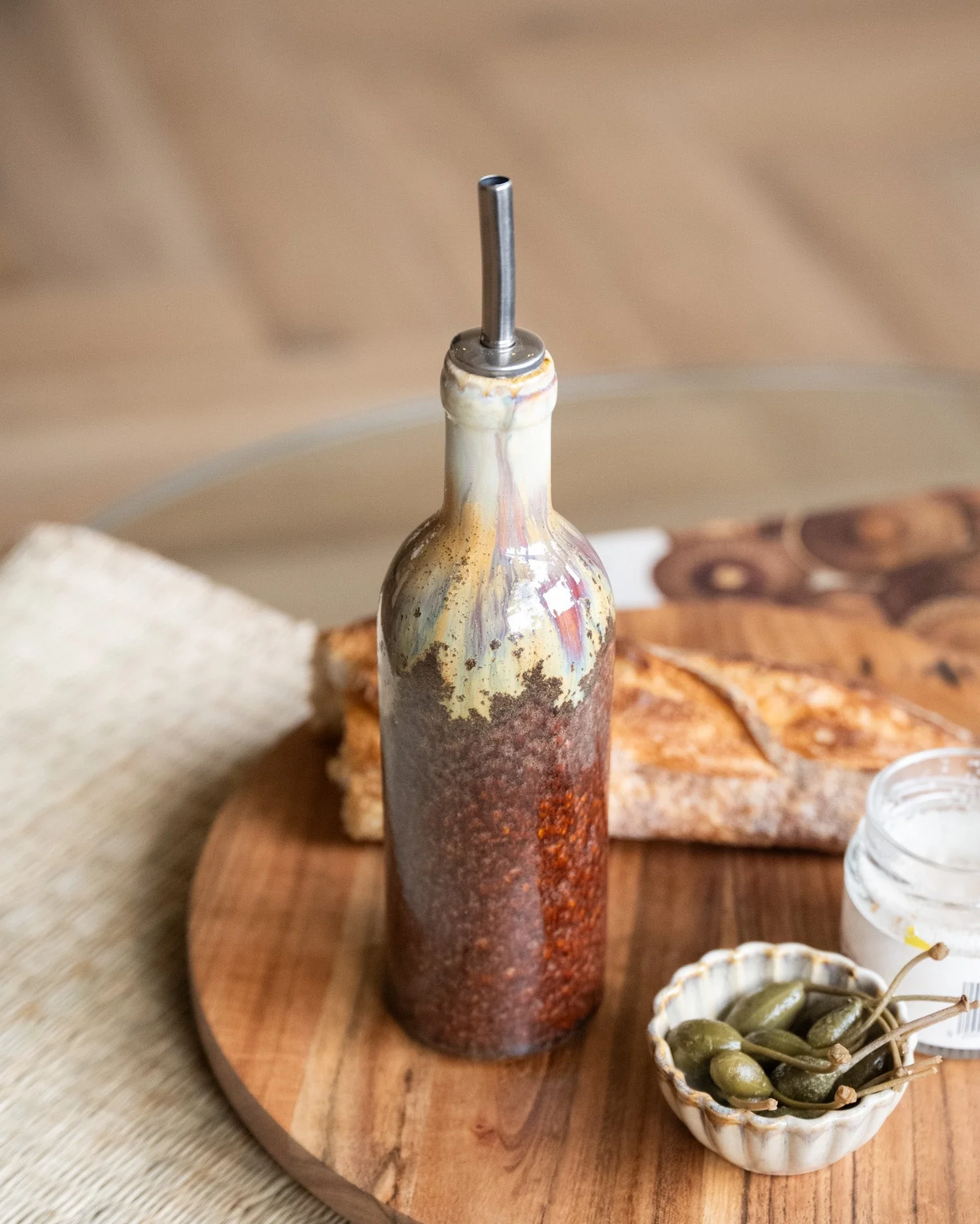 Olive Oil Bottle Mocha - Image 3