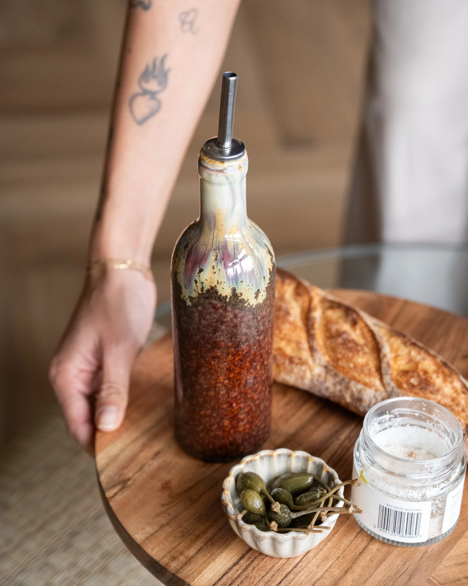 Olive Oil Bottle Mocha - Image 6