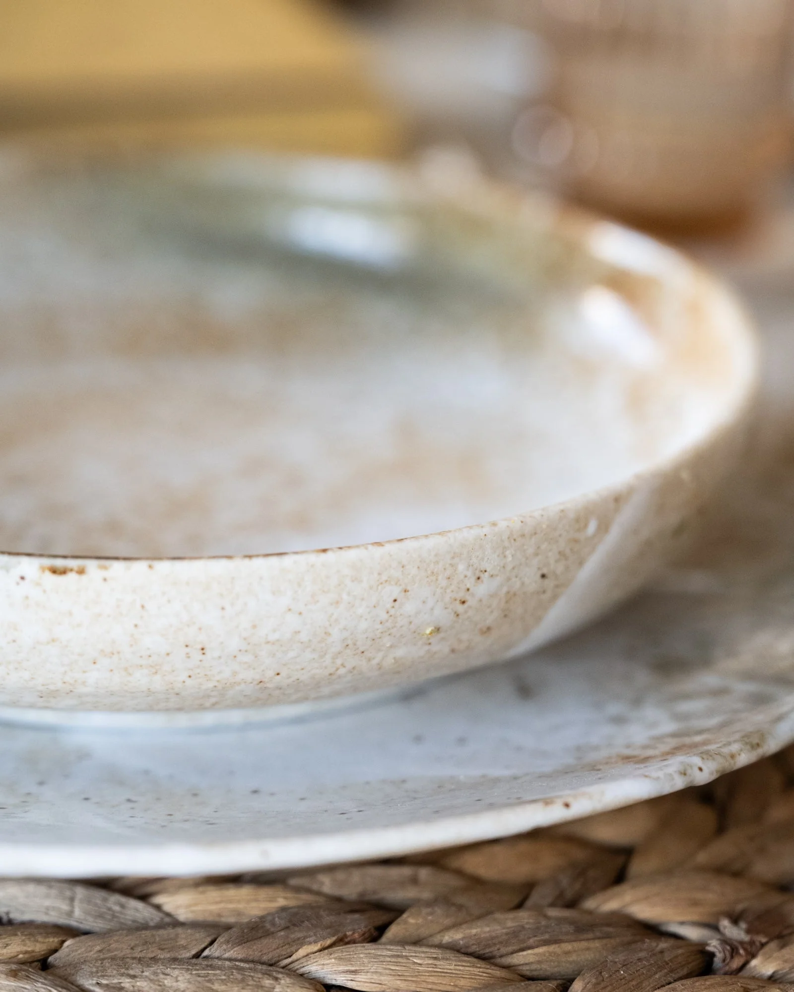 Handgemaakt Japanese Deep Dinner Plate Yuki - Image 6