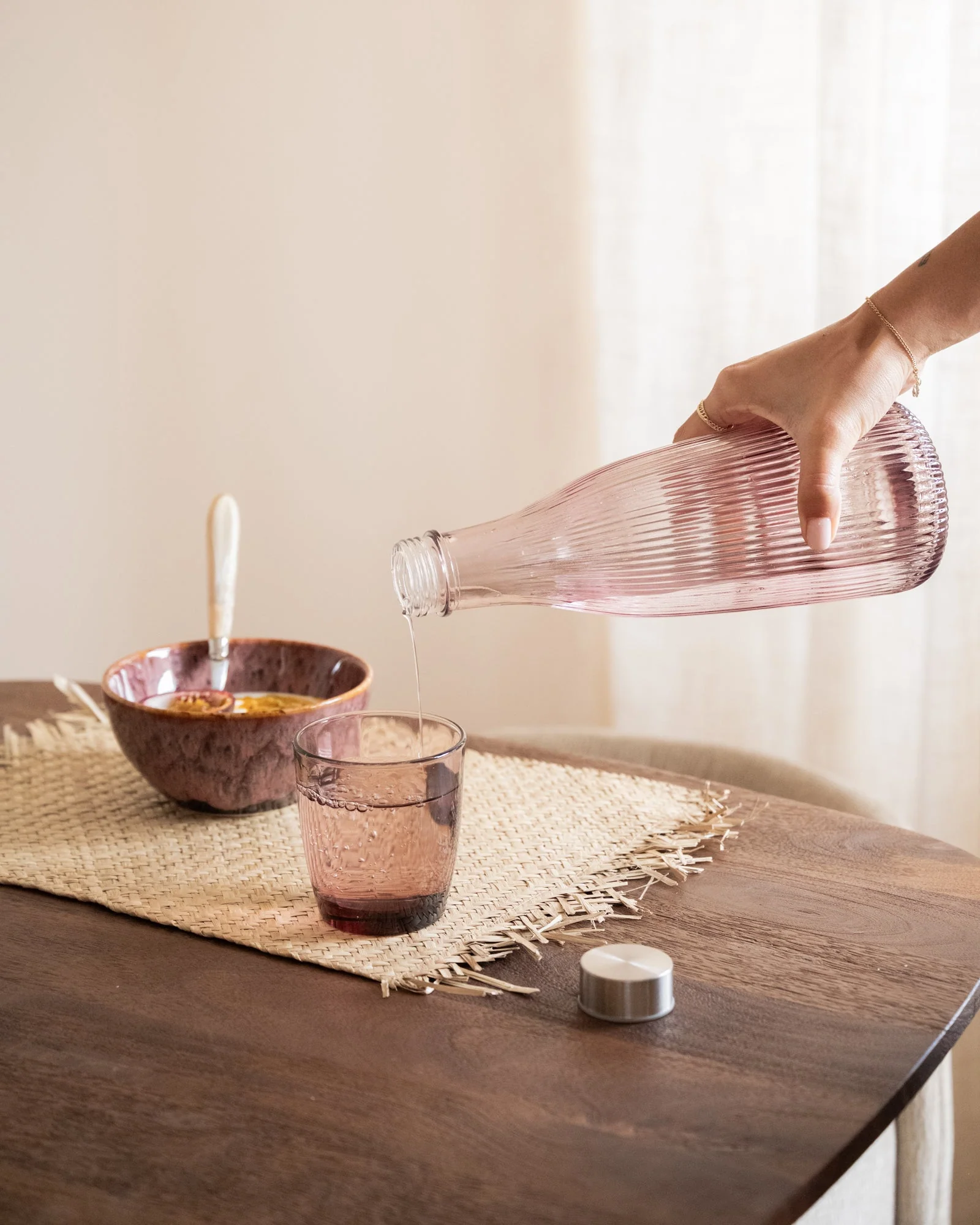 Drinking Glass Pulsar Pink - Image 5