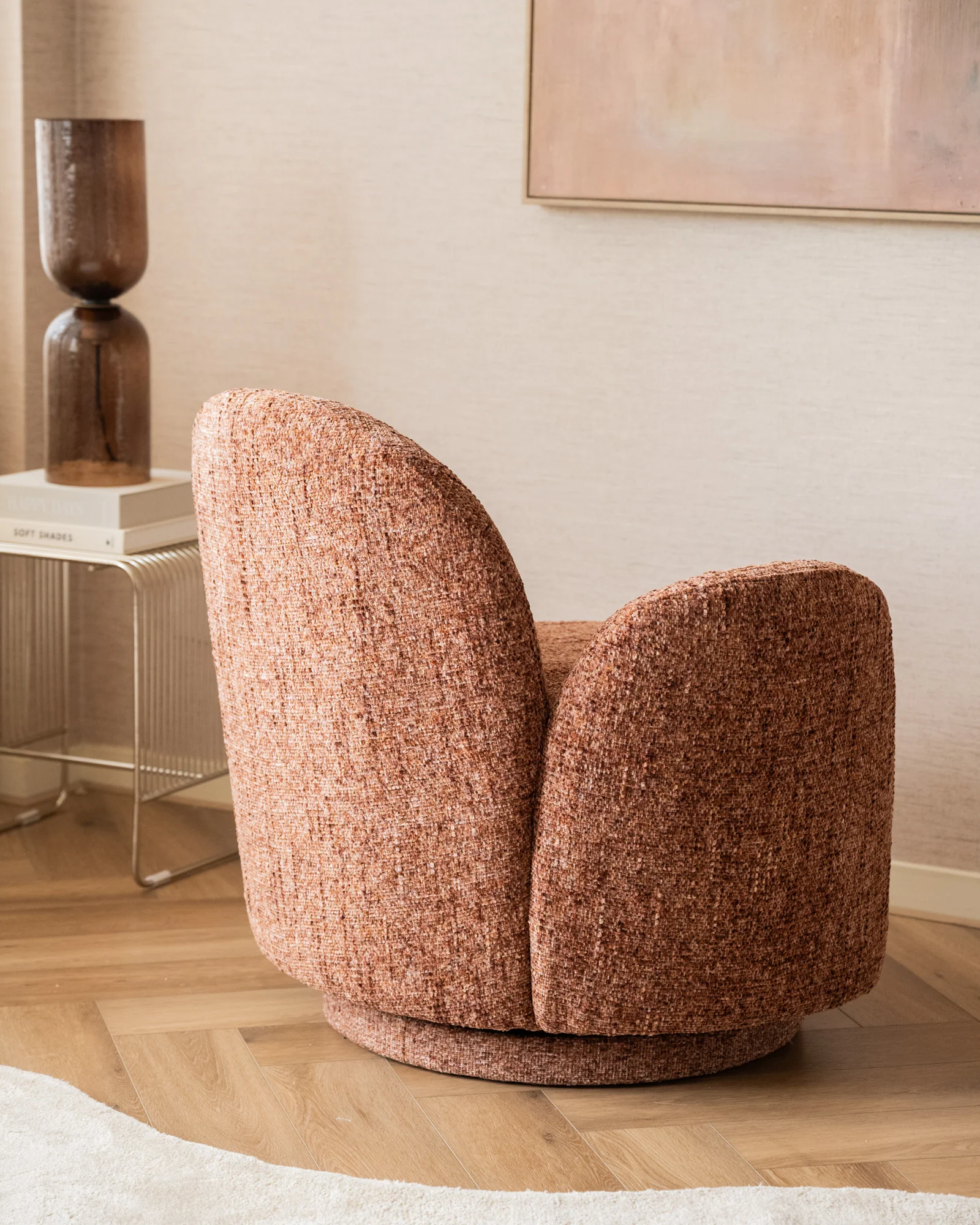 Swivel Chair Ruby Mist - Image 5