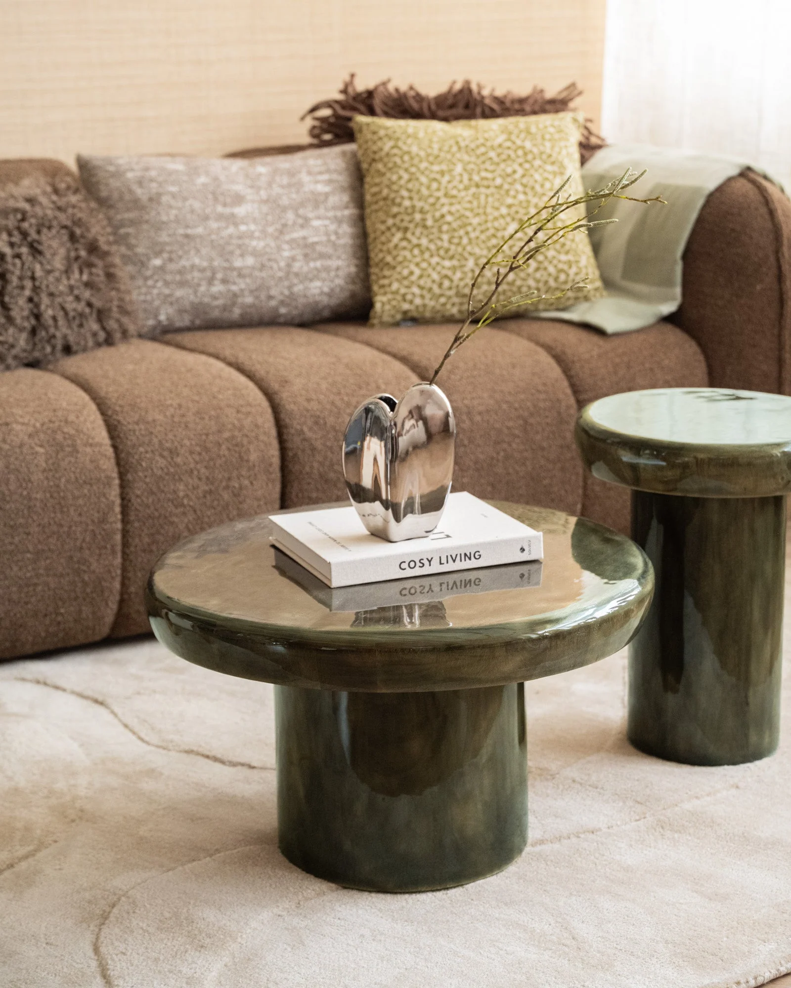 Salontafel Muna Groen 60cm