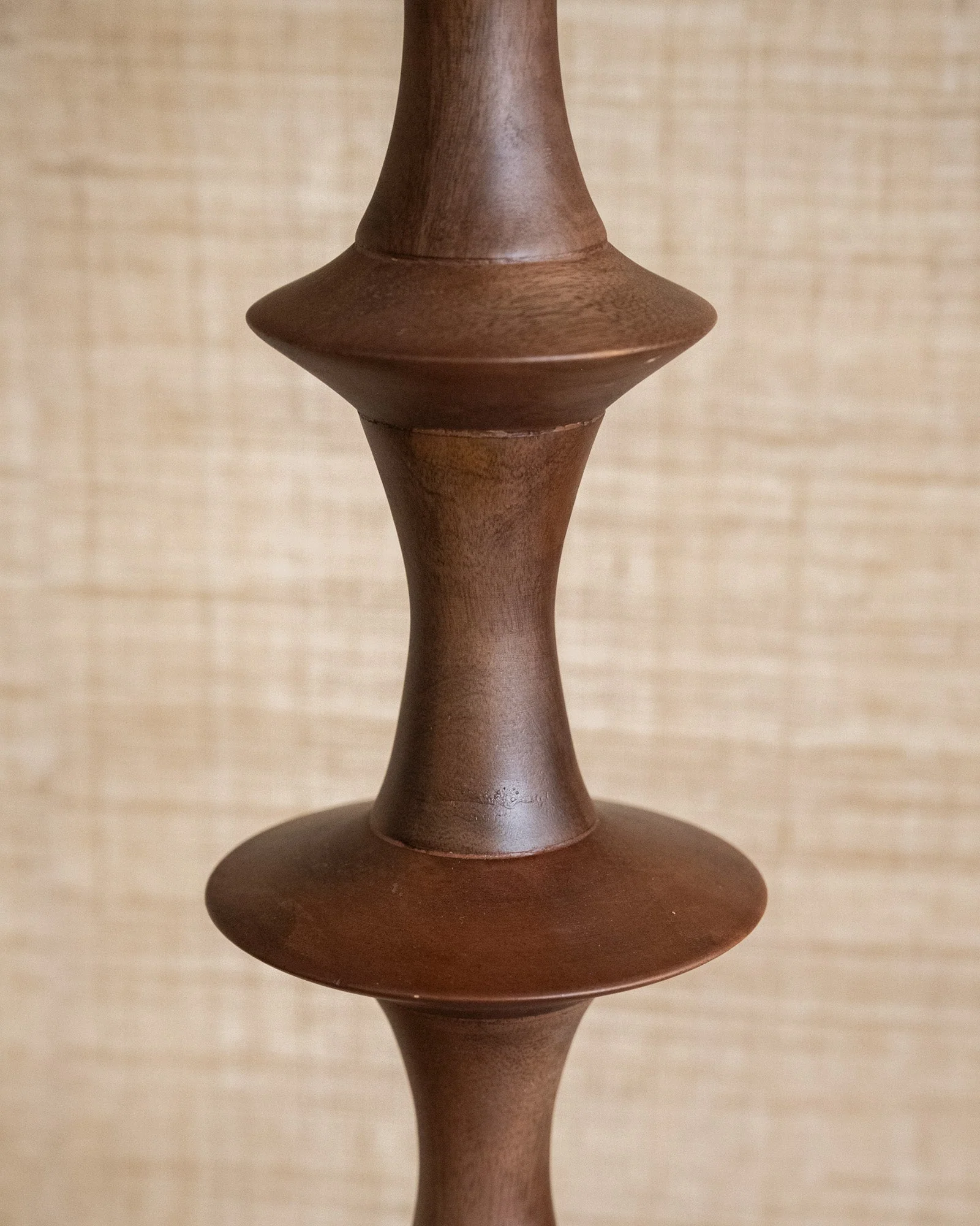 Dutchbone Table Lamp Cath Walnut - Image 4