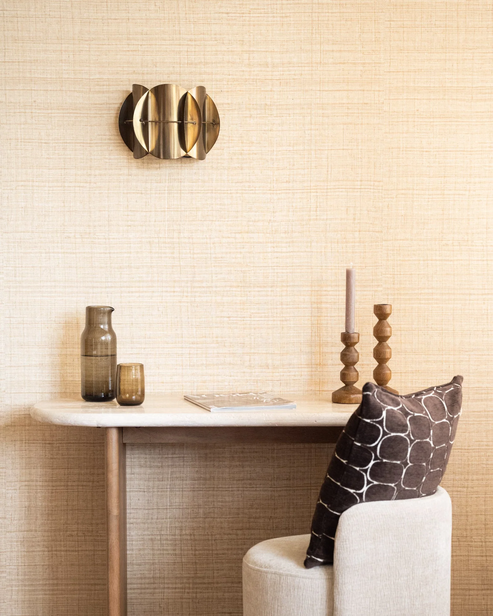Wall Lamp Antique Brass - Image 4