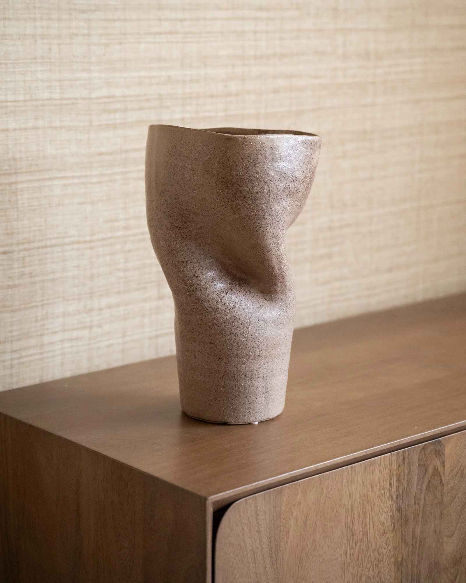 Deco Vaas Songa Brown - Image 4