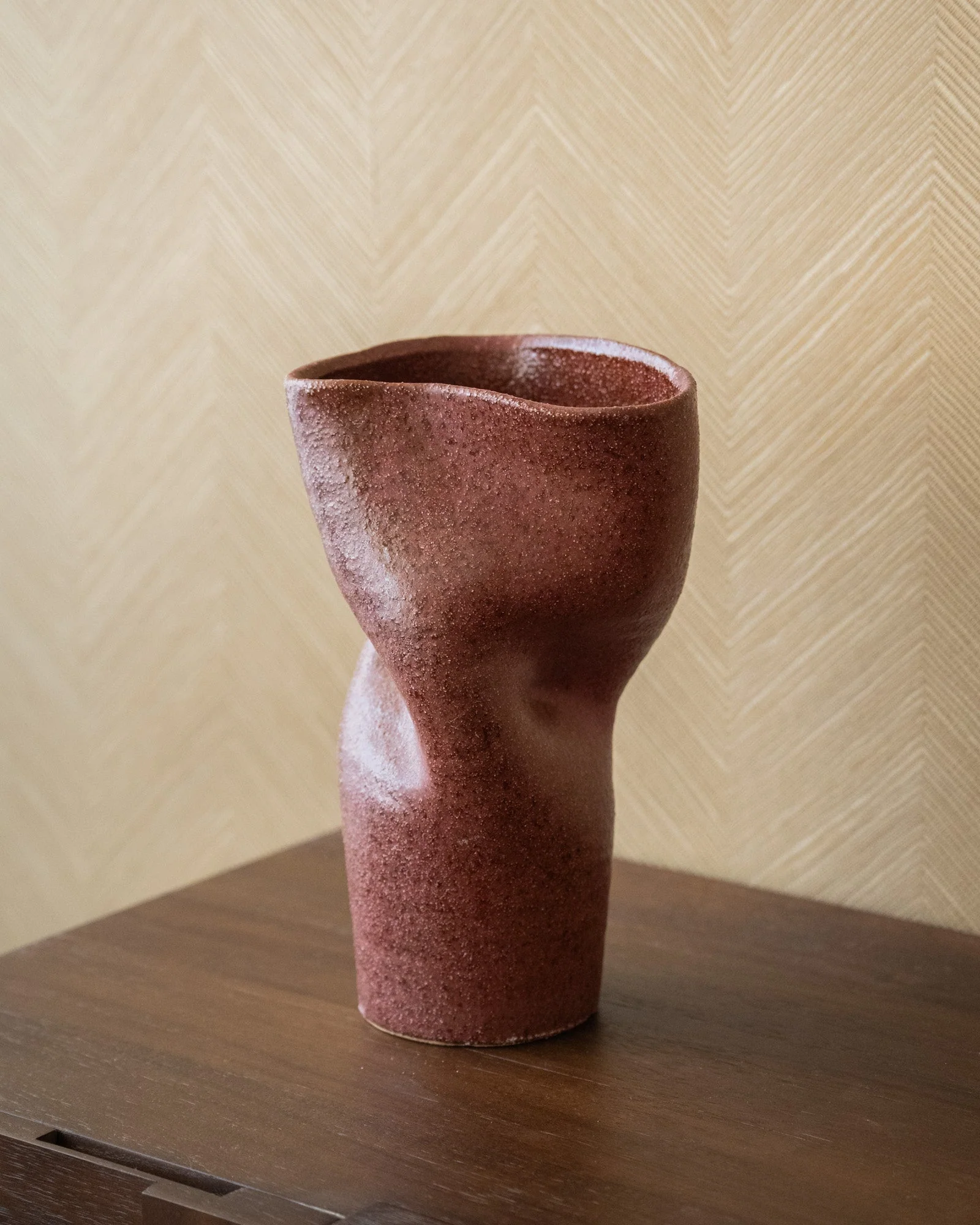 Deco Vaas Songa Burgundy - Image 7
