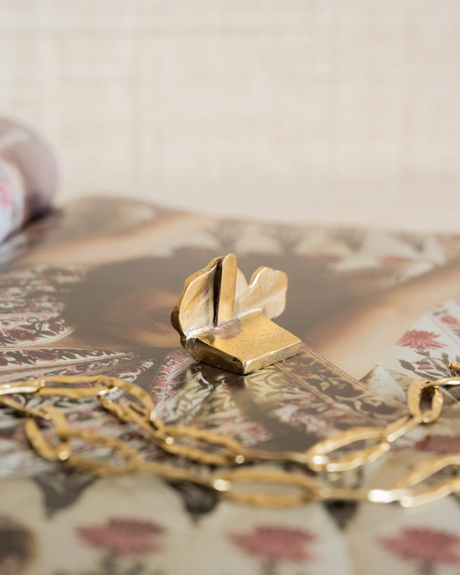 Handmade Card Holder Zoey Flower - Image 3