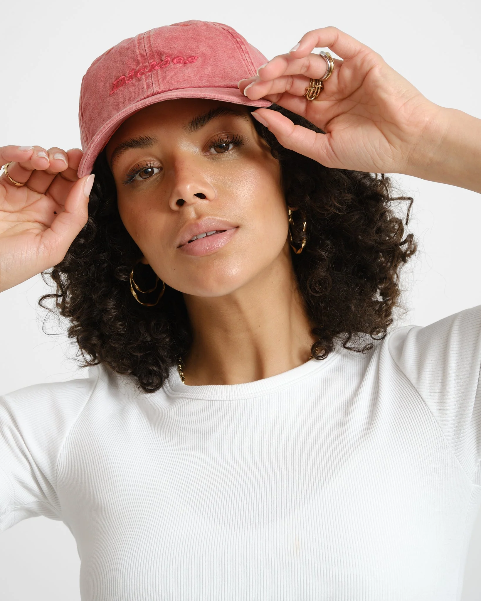 Dickies Middlefield Wash Dad Cap Red