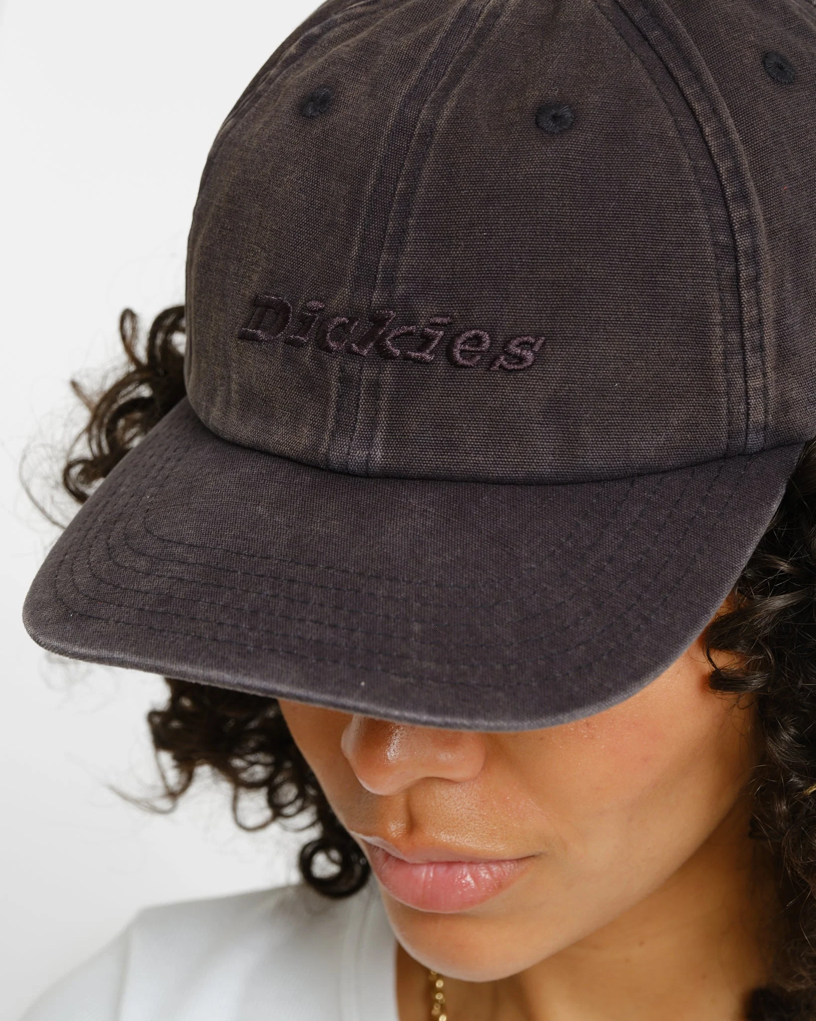 Dickies Middlefield Wash Dad Cap Black - Image 4