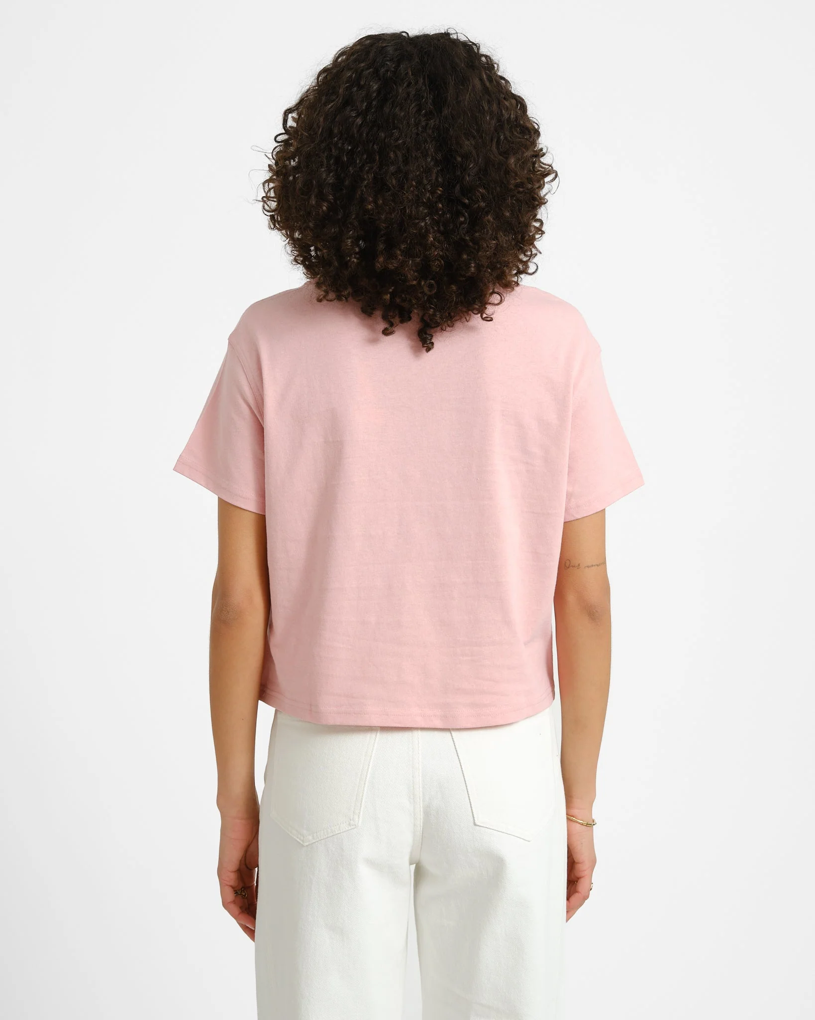 Dickies Oakport Boxy Tee Pink - Image 5