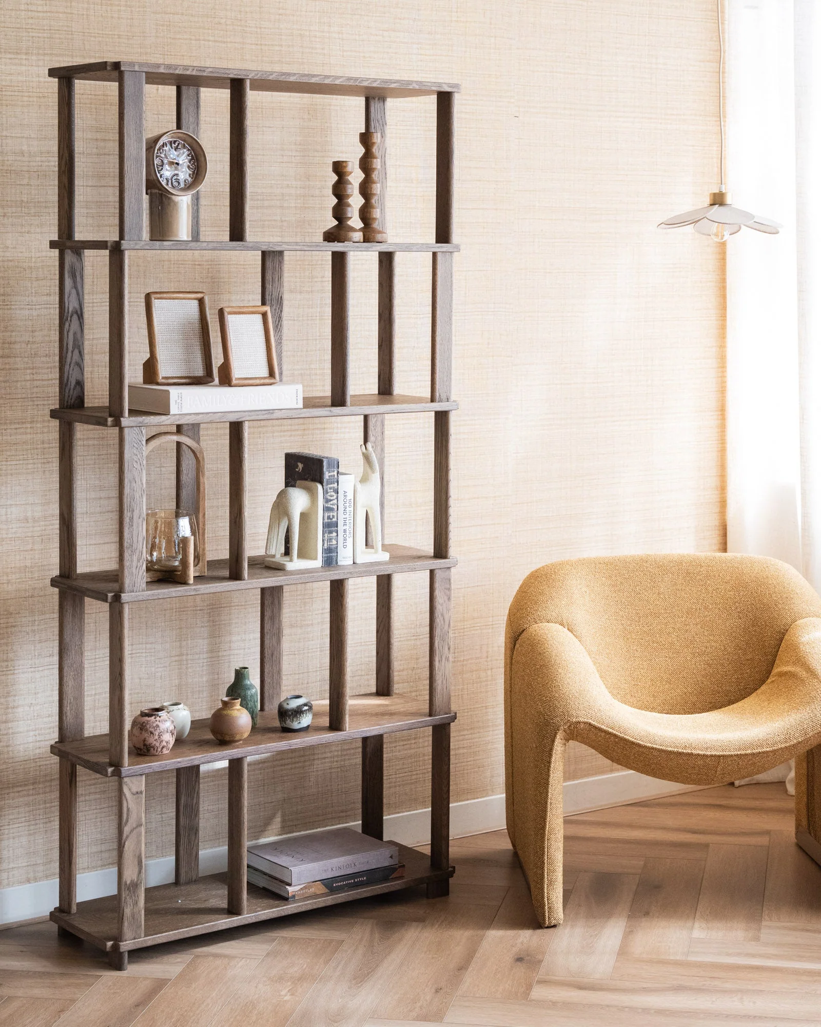 Shelving Unit Riss Oak - Image 7