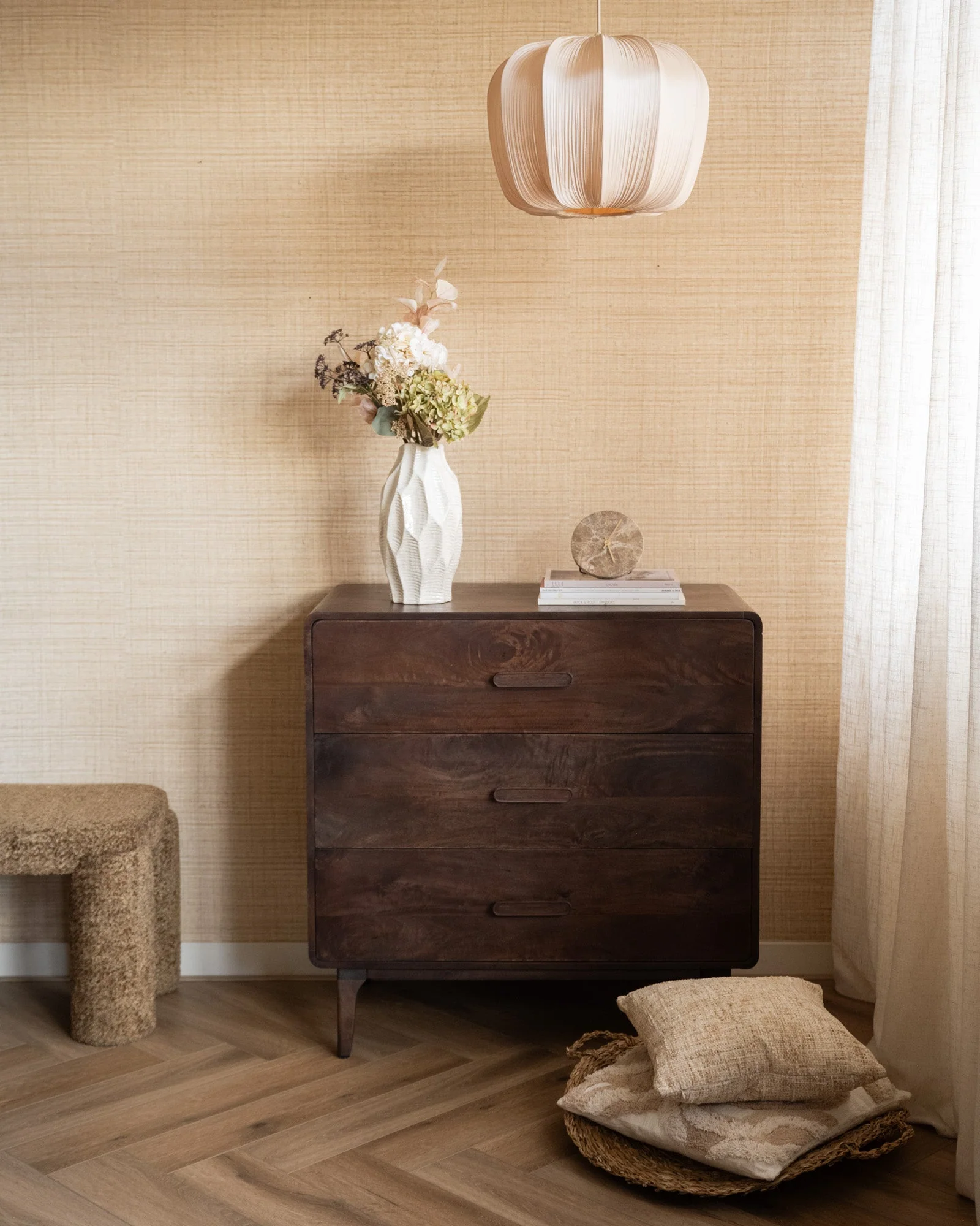 Cabinet Liya Mango Wood High - Image 4
