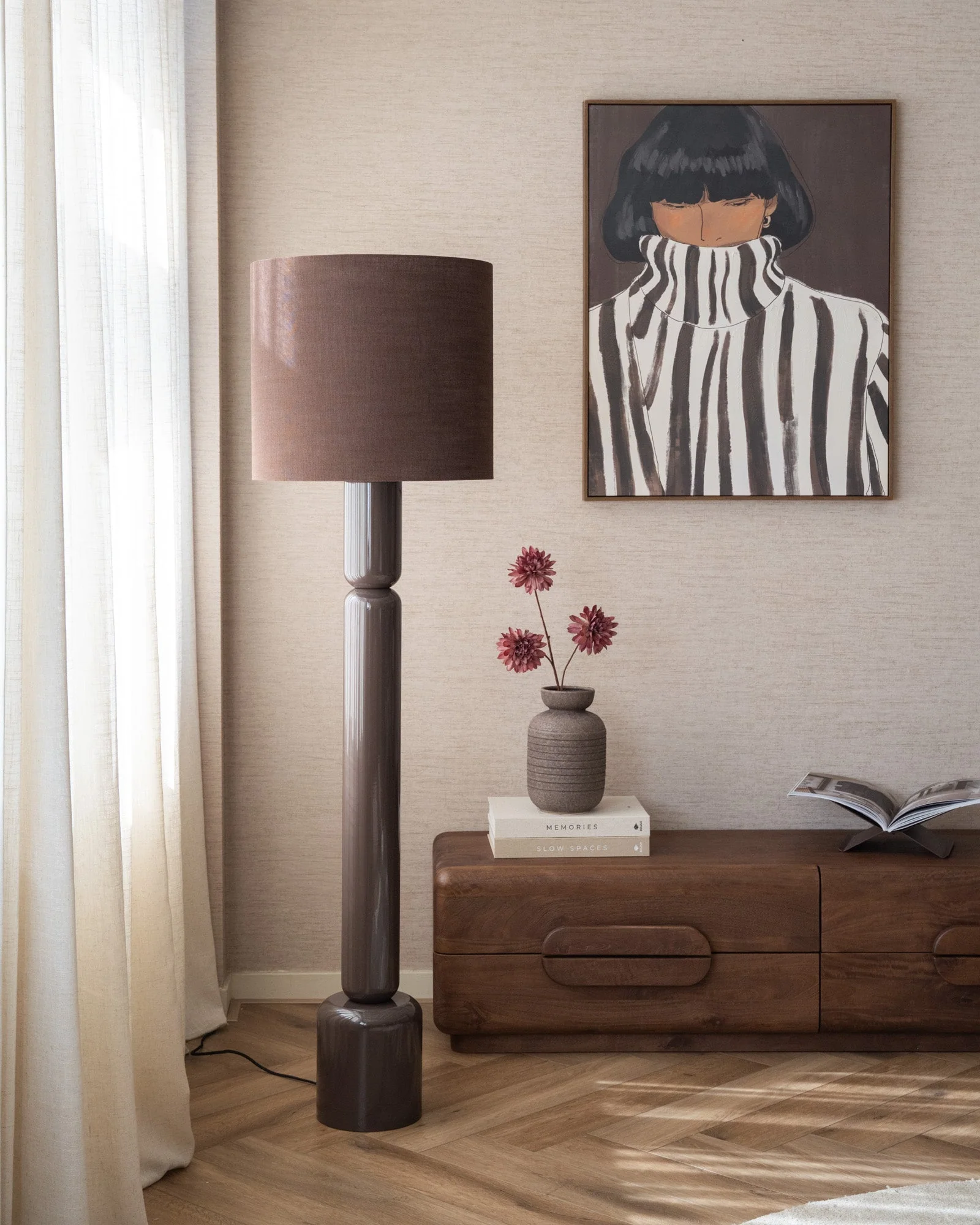 Vloerlamp Zivian Bruin - Image 2