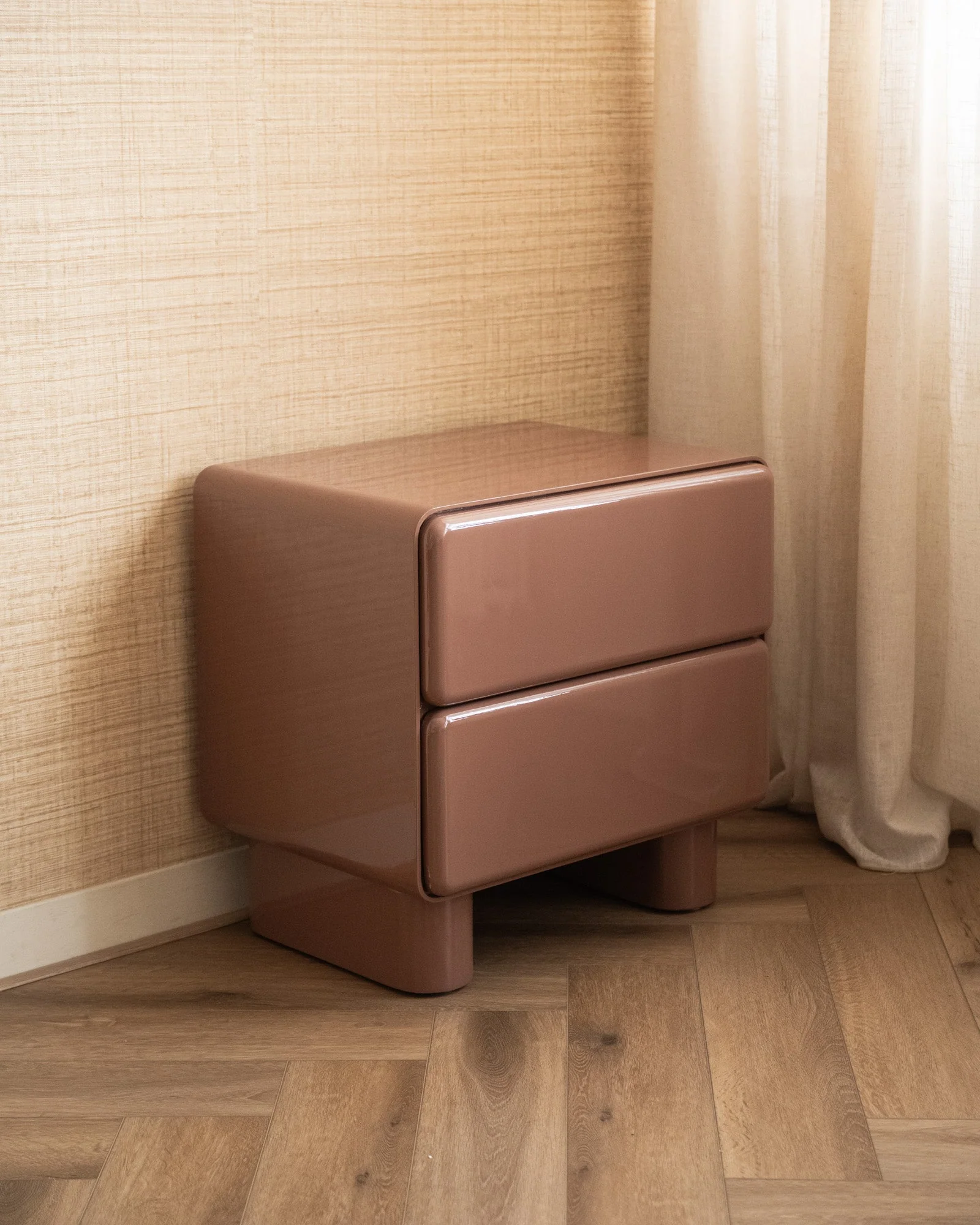 Nightstand / Cabinet Lustra Old Pink - Image 6