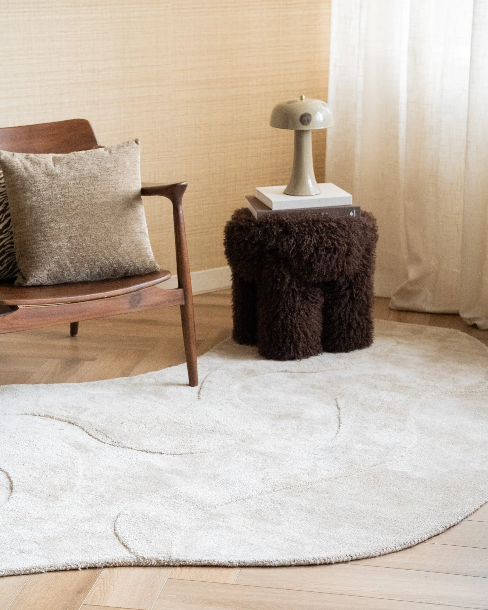 Vloerkleed Alya Organic Beige - Image 4