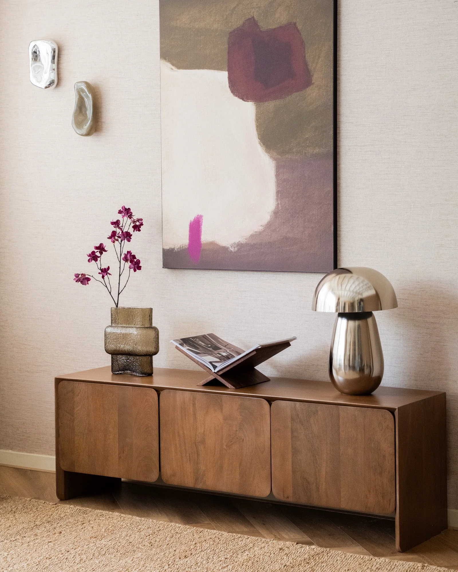 Grote Tafellamp Lumor Chroom - Image 2