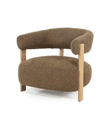 Armchair Lora Brown - Image 7