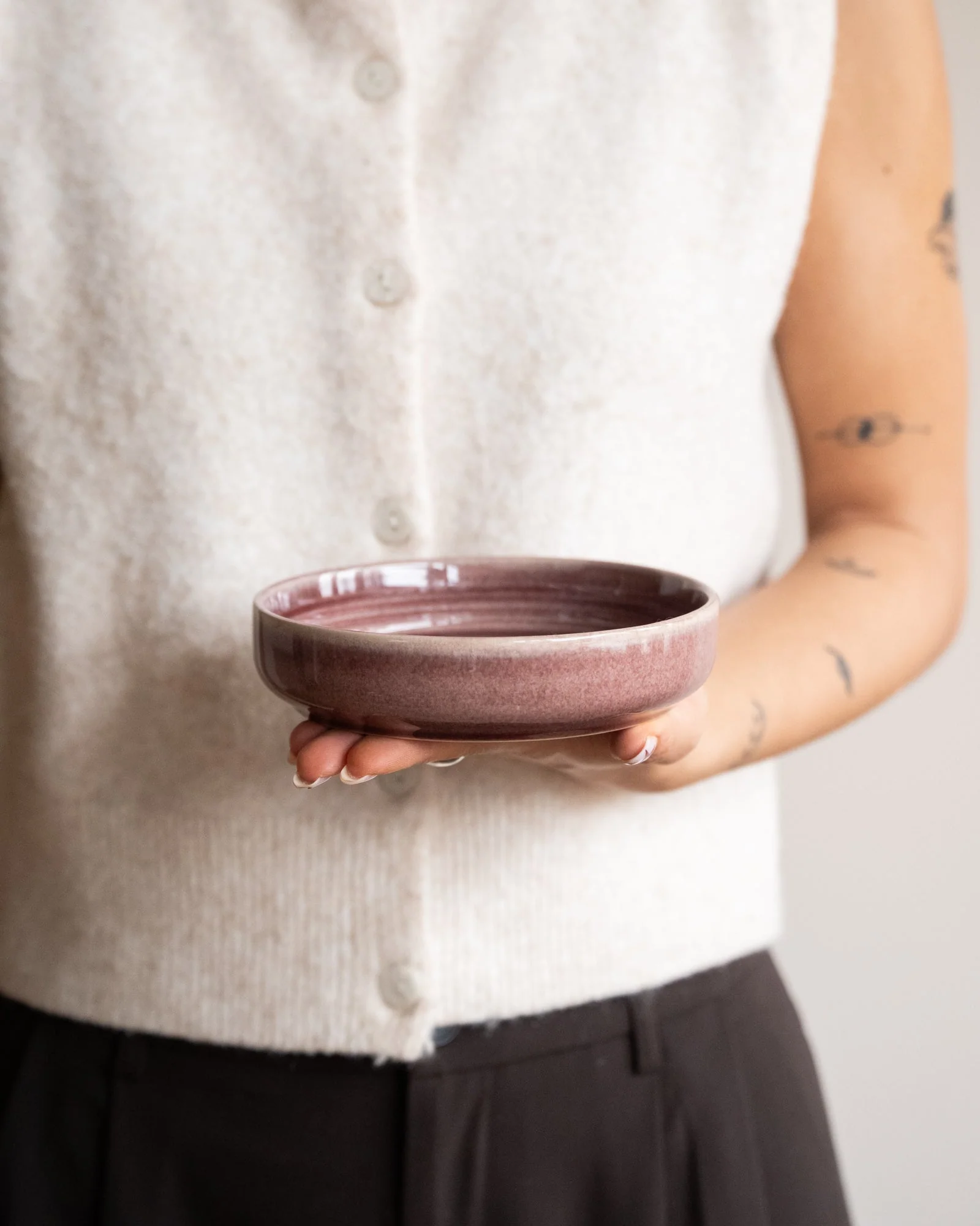 Medium Side Plate Luna Pink