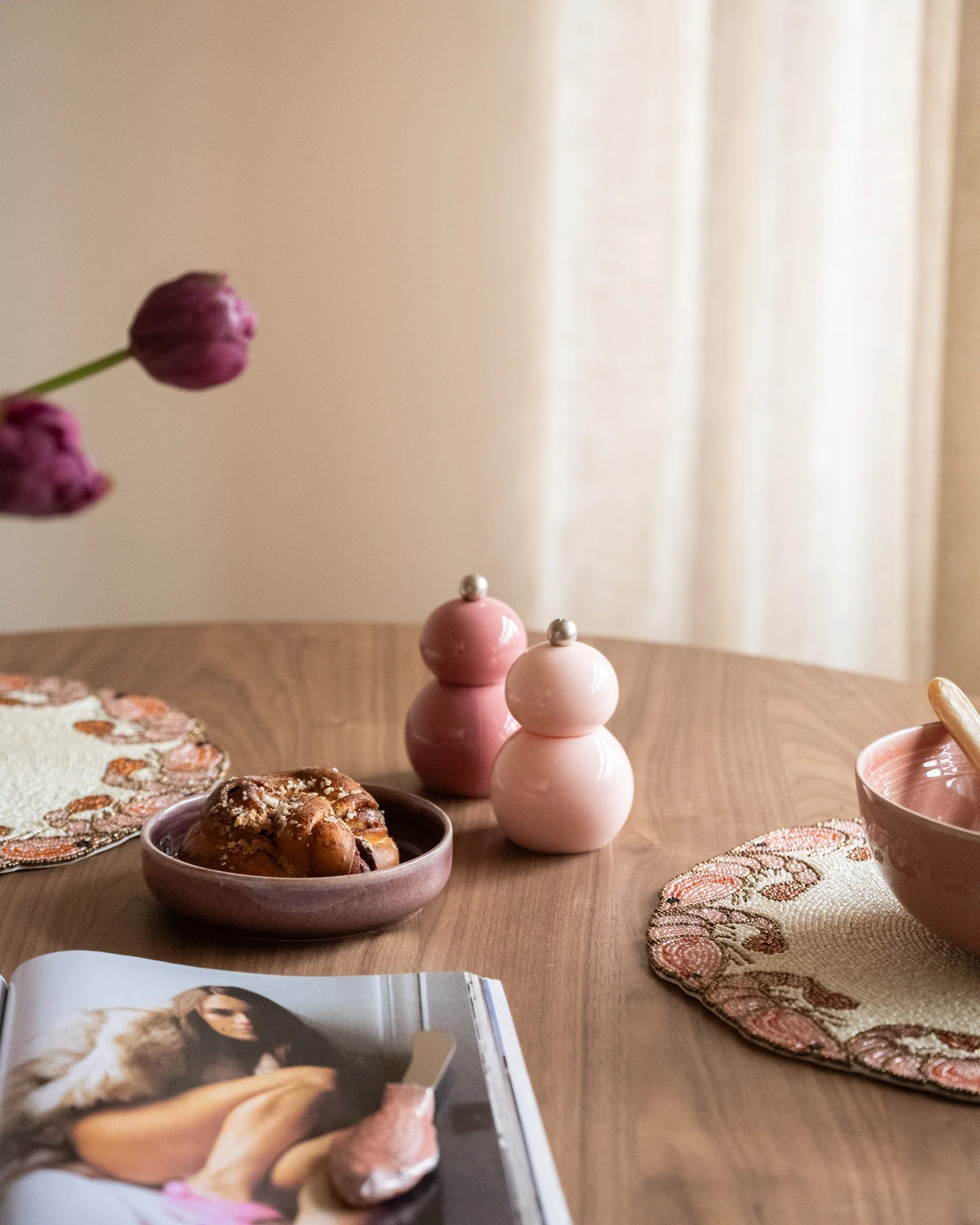 Medium Side Plate Luna Pink - Image 2