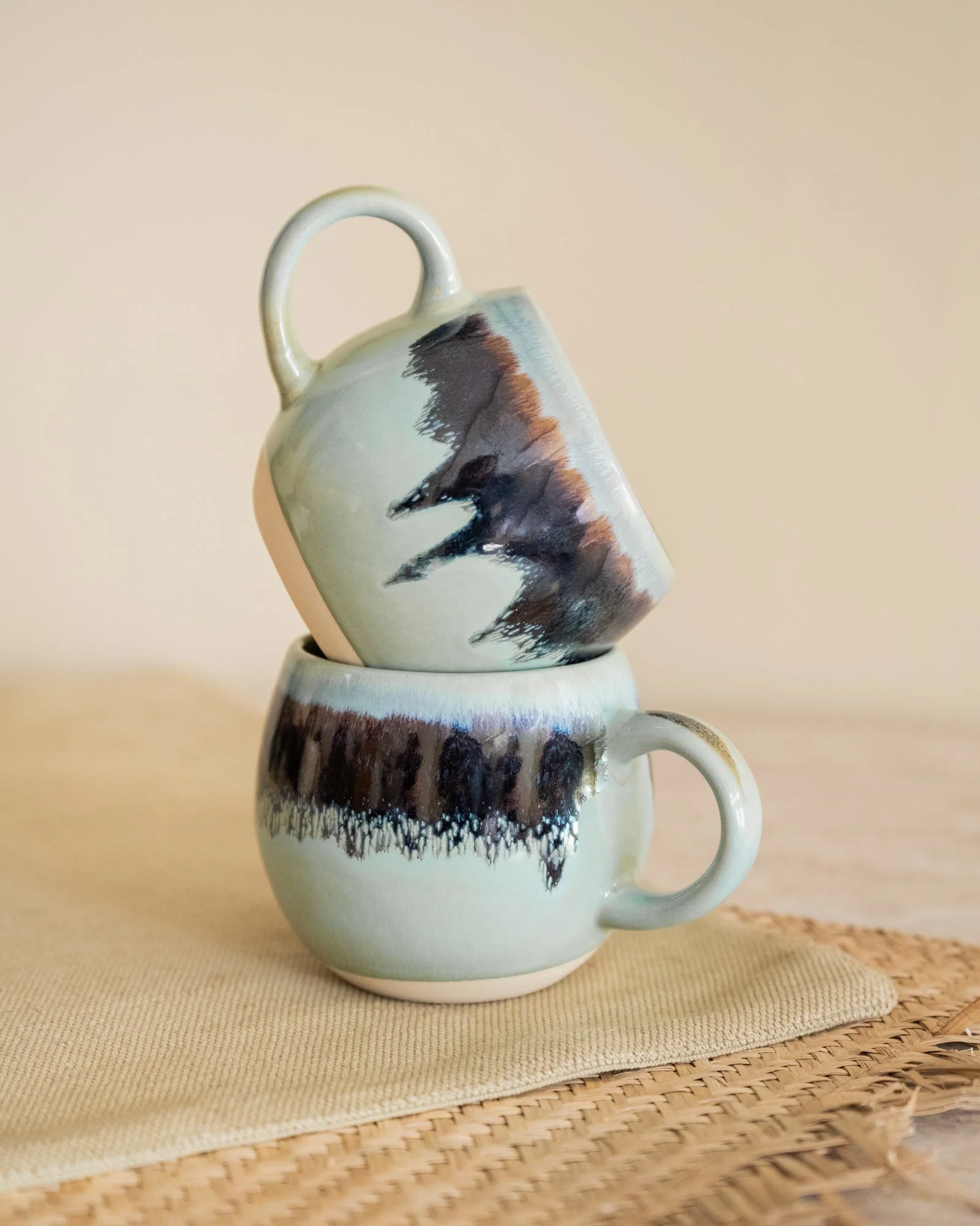 Cappuccino mok Round Sea - Image 4