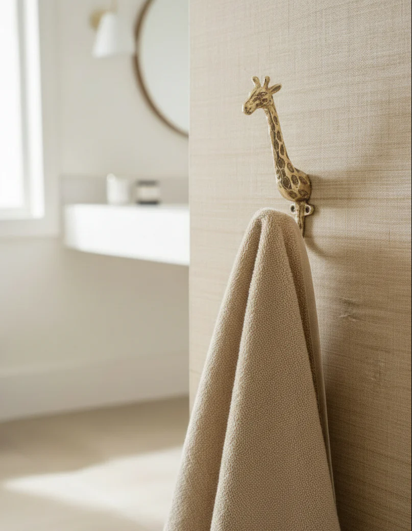 Handmade Gloria Baby Giraffe Hook