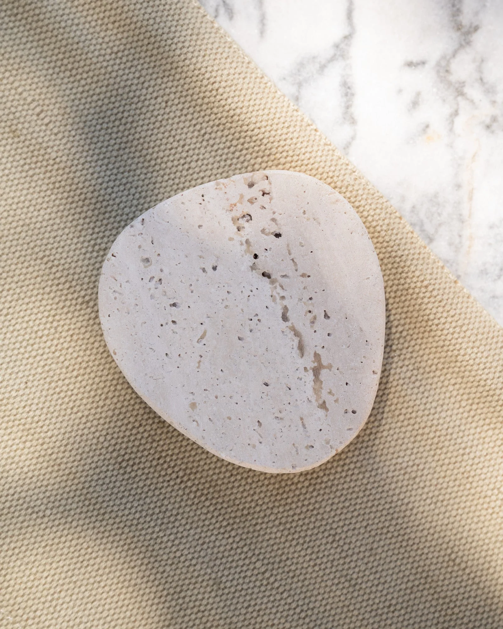 Set van 2 - Coasters Cecile Travertine - Image 6