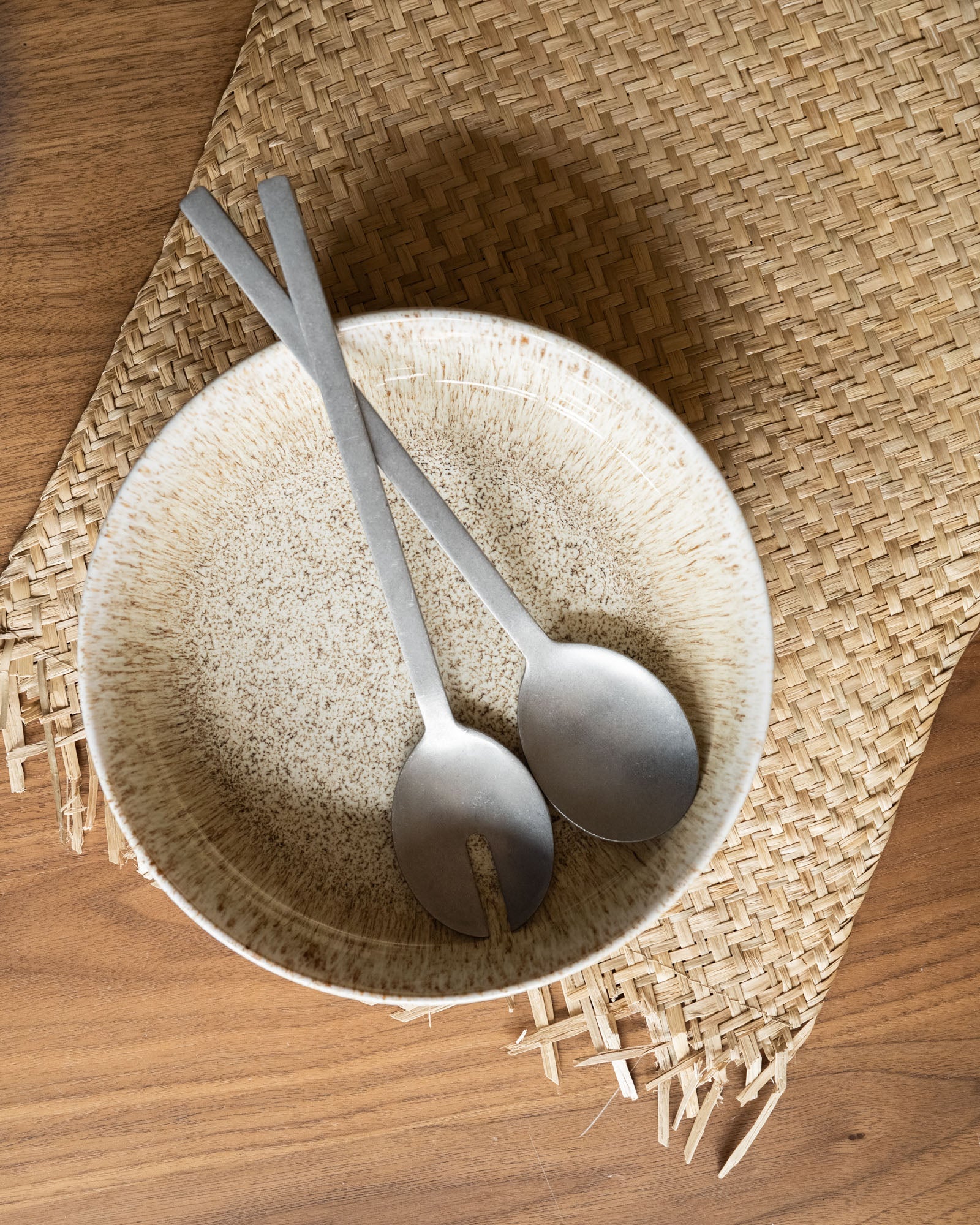 Salad Servers Charlot Silver - Image 5