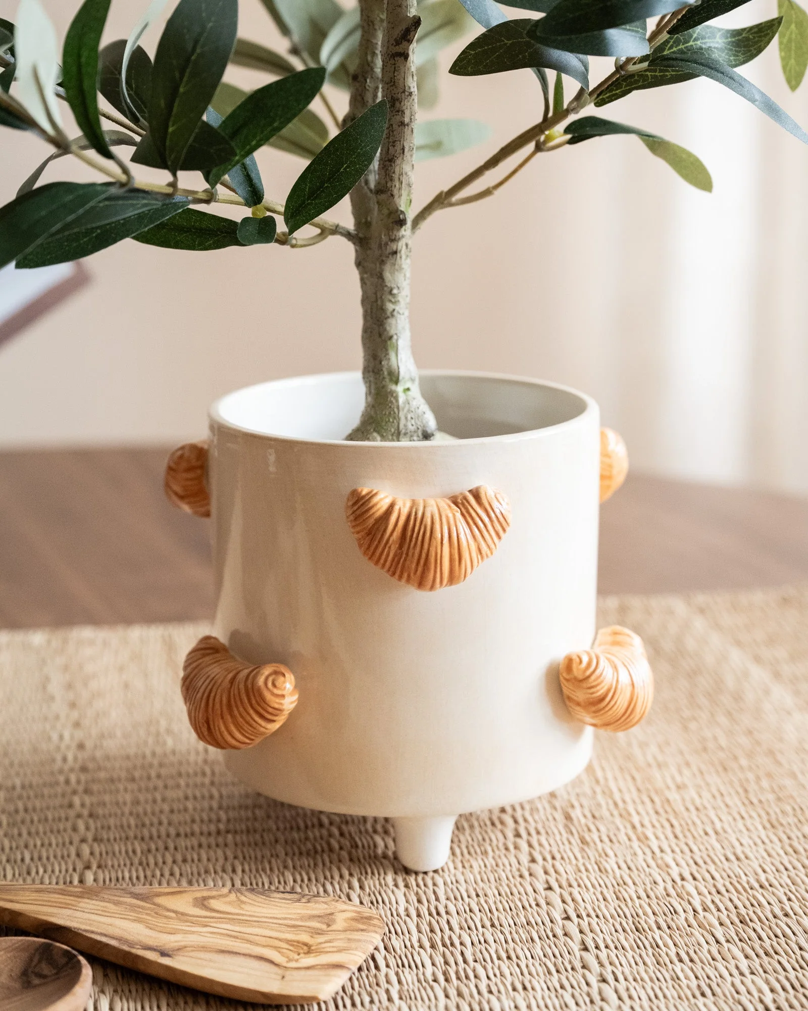 Plantenpot / Keukengereihouder Croissant - Image 2