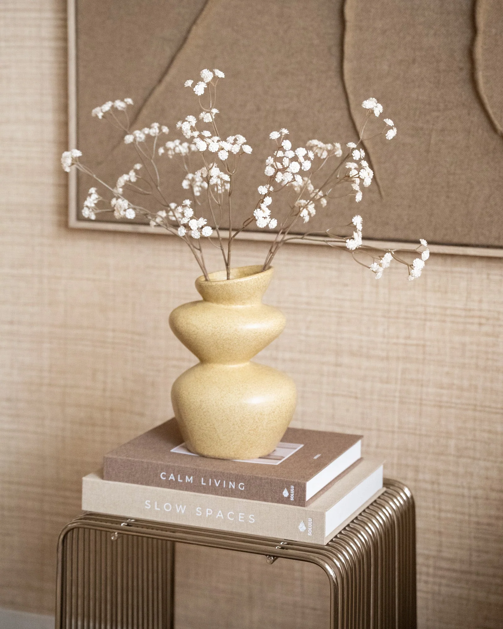 Deco Vaas Obra Butter Yellow - Image 5