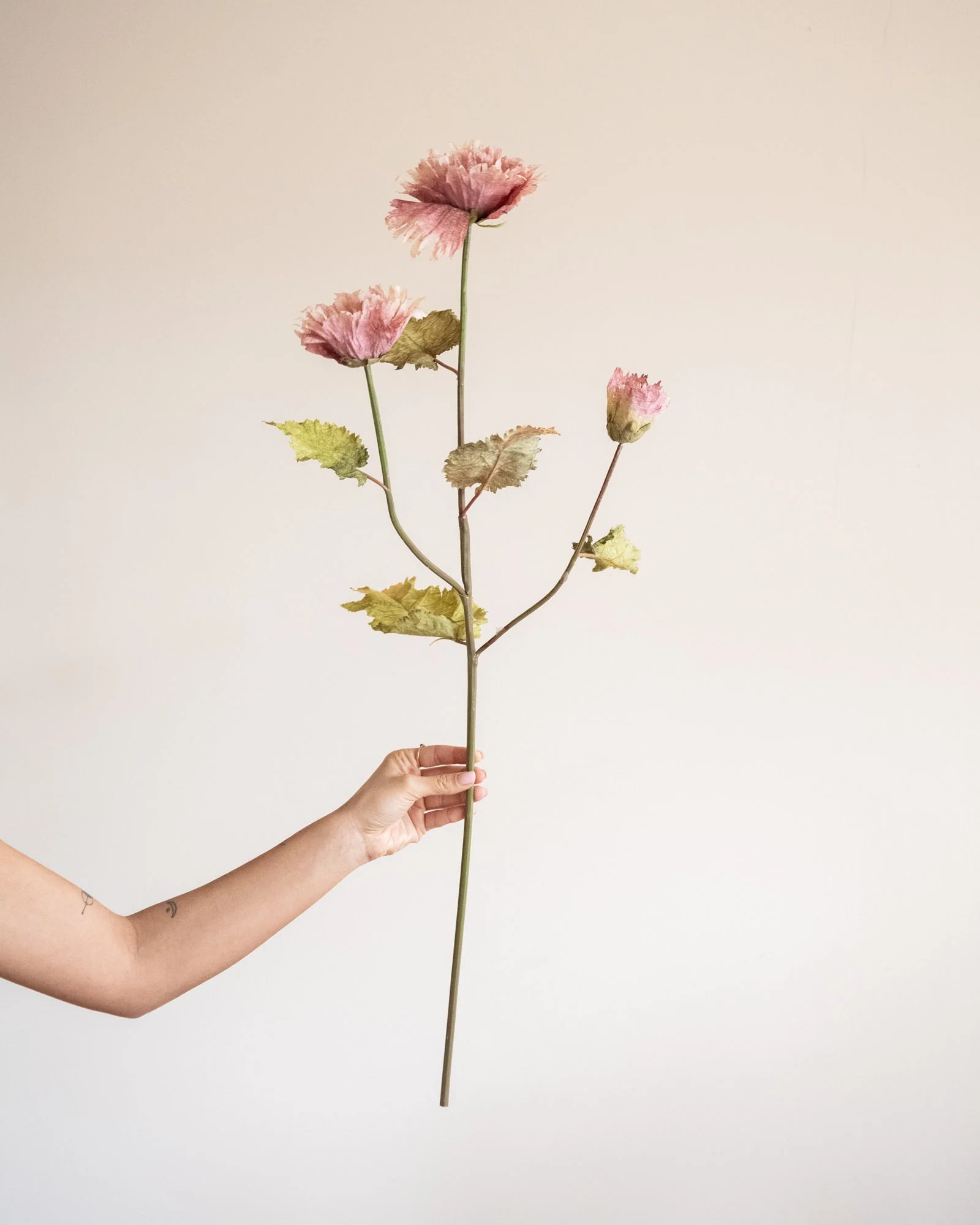 Bloomingville Kunstbloemen Chrysantemum Pink - Image 7