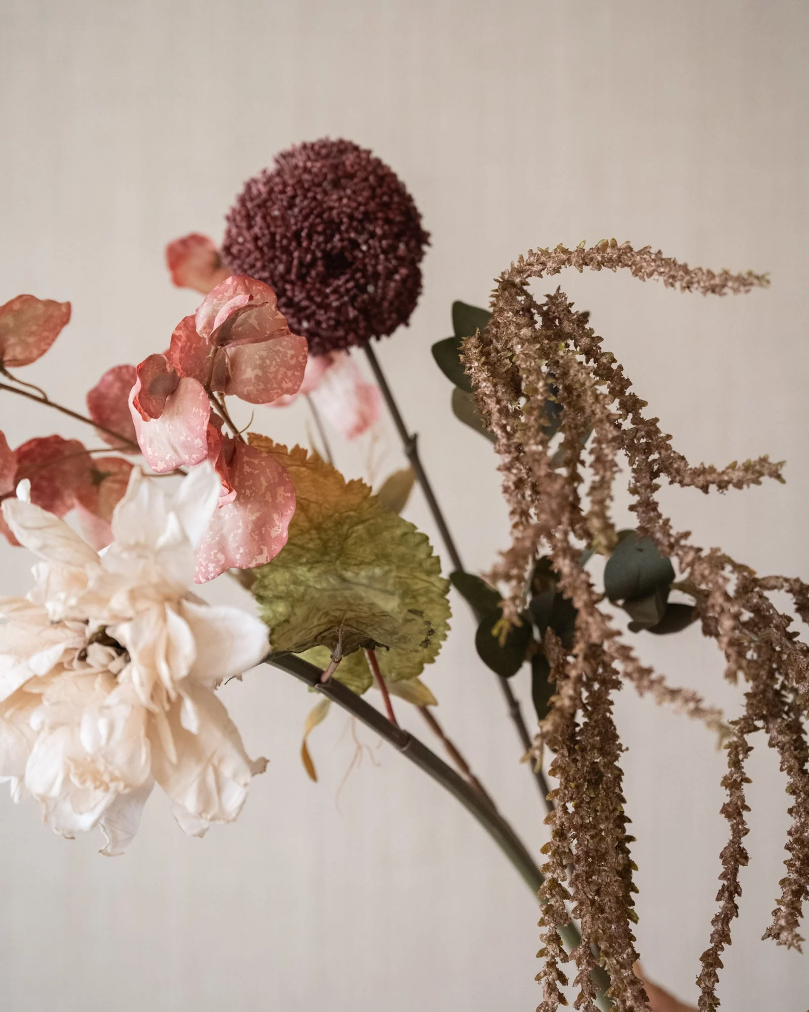 Kunstbloemen Dahlia Beige - Image 4