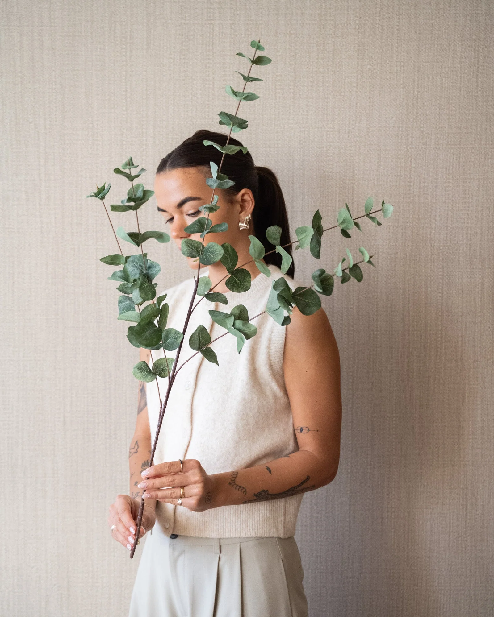 Kunstbloemen Eucalyptus Green